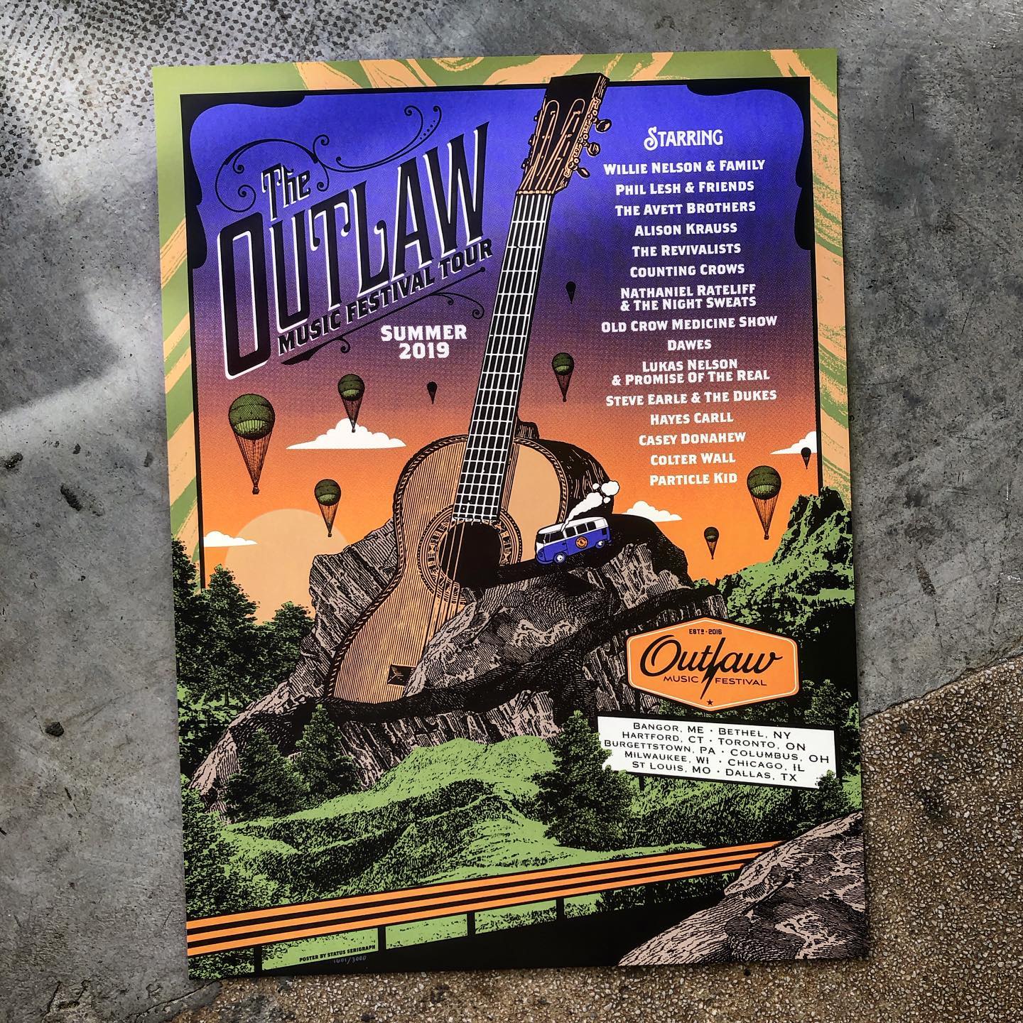 Outlaw Music Festival 2019 (ft Phil Lesh, Willie Nelson, etc)