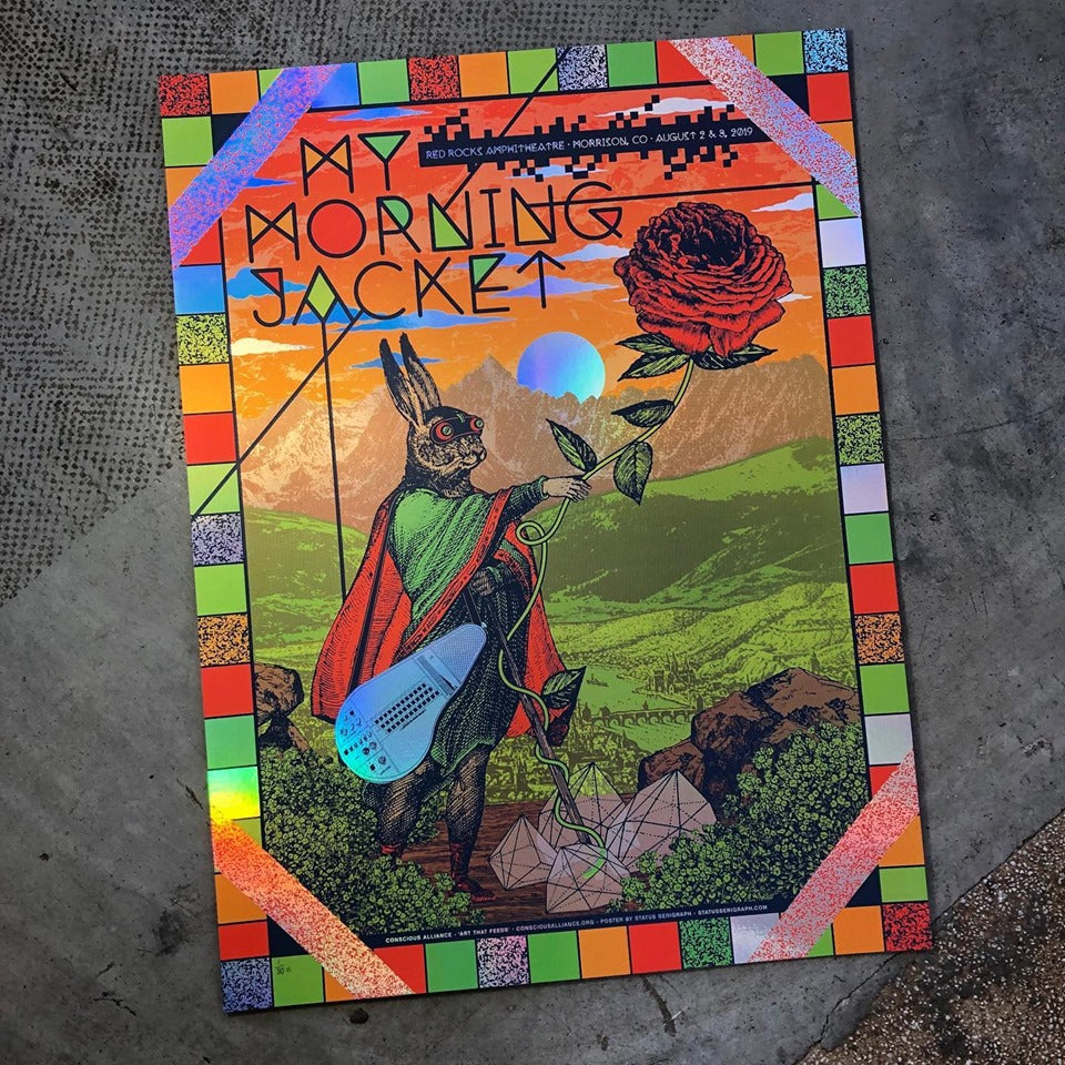 My Morning Jacket - Red Rocks 19 (Rainbow Foil)