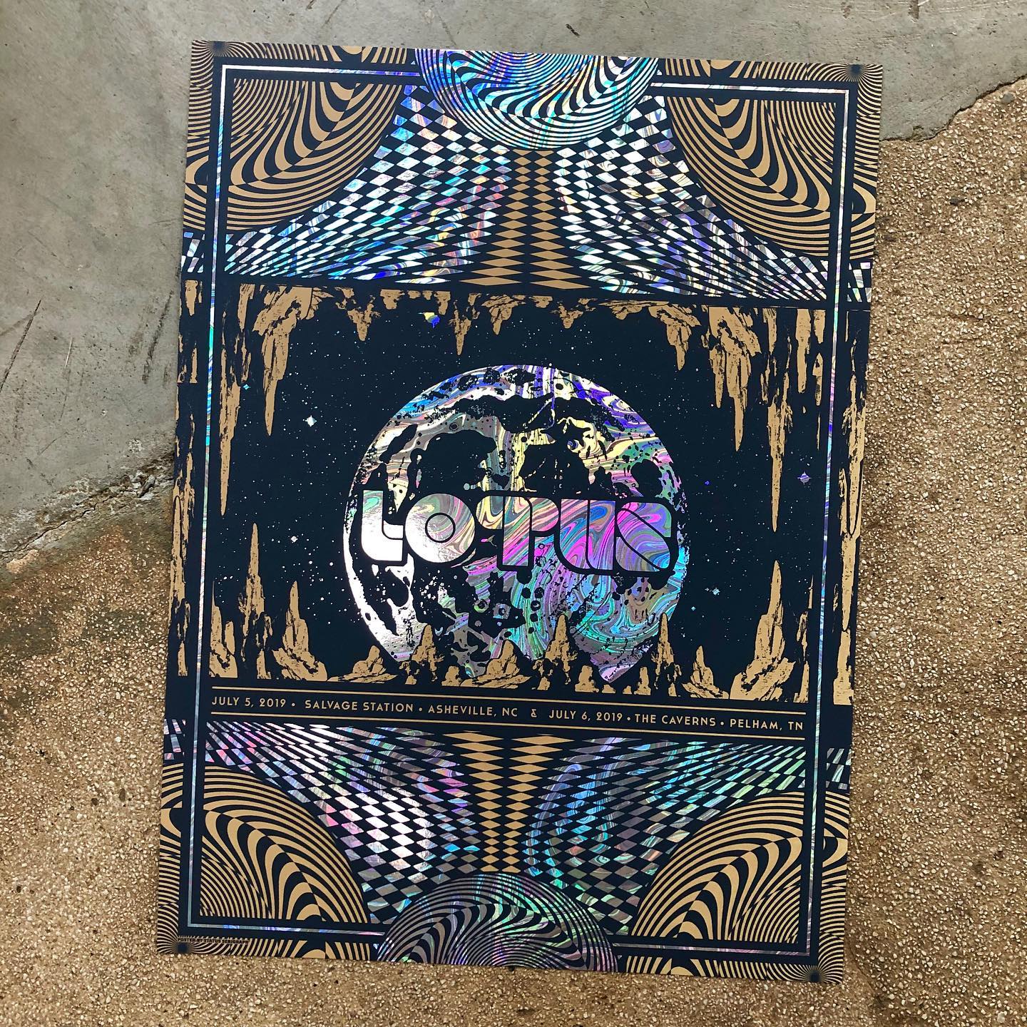 Lotus - Asheville/Pelham SWIRL FOIL