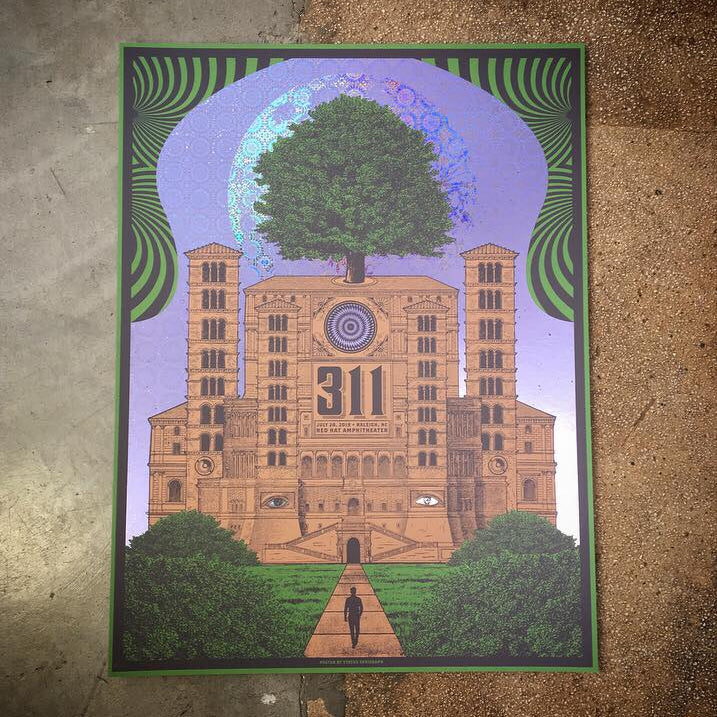311 - Raleigh 2019 (Fireworks Foil)