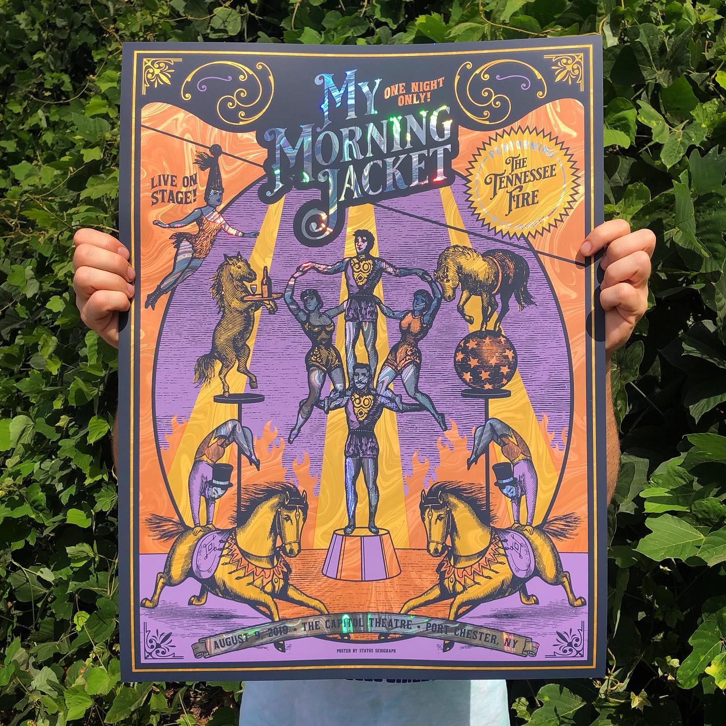 My Morning Jacket - Capitol Theatre Swirl Foil
