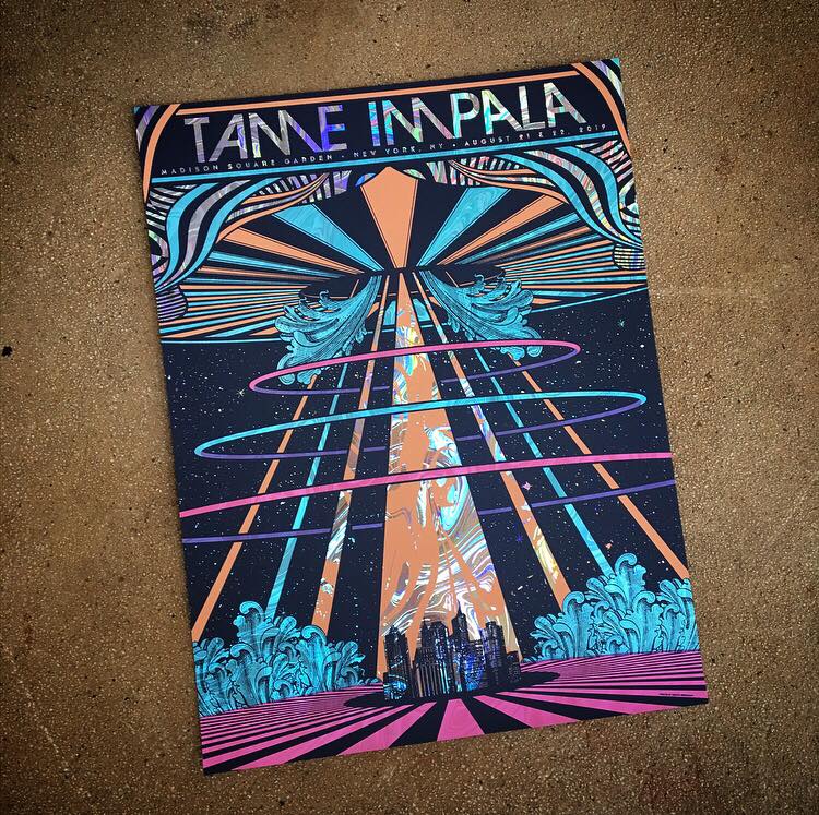 Tame Impala - MSG 2019 (Swirl Foil)