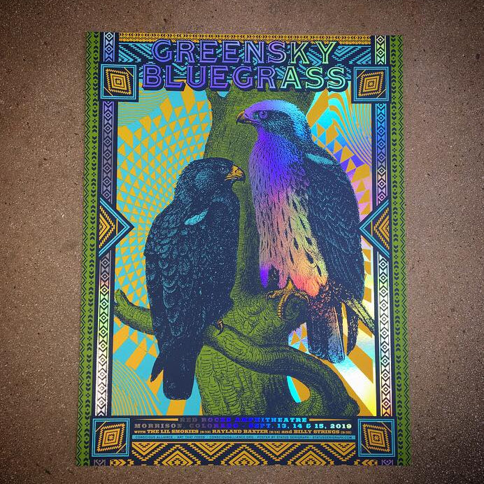 Greensky Bluegrass - Red Rocks 19 (Rainbow Foil) (LAST 2!)