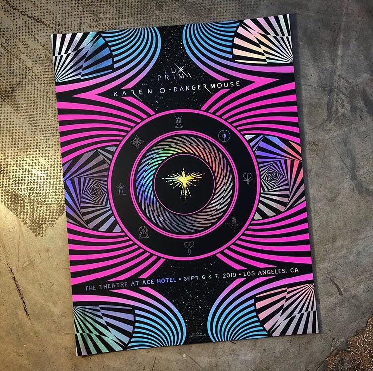 Karen O & Danger Mouse's Lux Prima - Los Angeles 19 (Rainbow Foil)