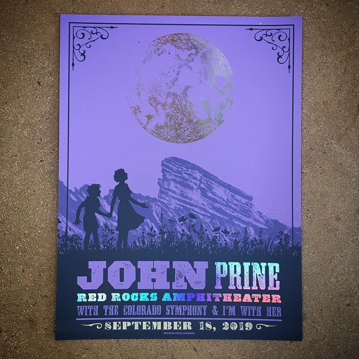 John Prine - Red Rocks 19 (Rainbow Foil)