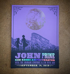John Prine - Red Rocks 19 (Rainbow Foil)