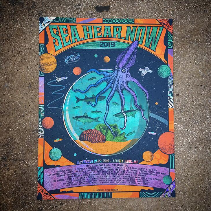 Sea.Hear.Now - 2019 (Swirl Foil)