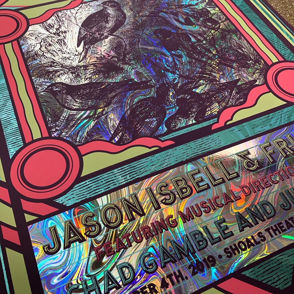 Jason Isbell - Florence AL 19 (Swirl Foil)