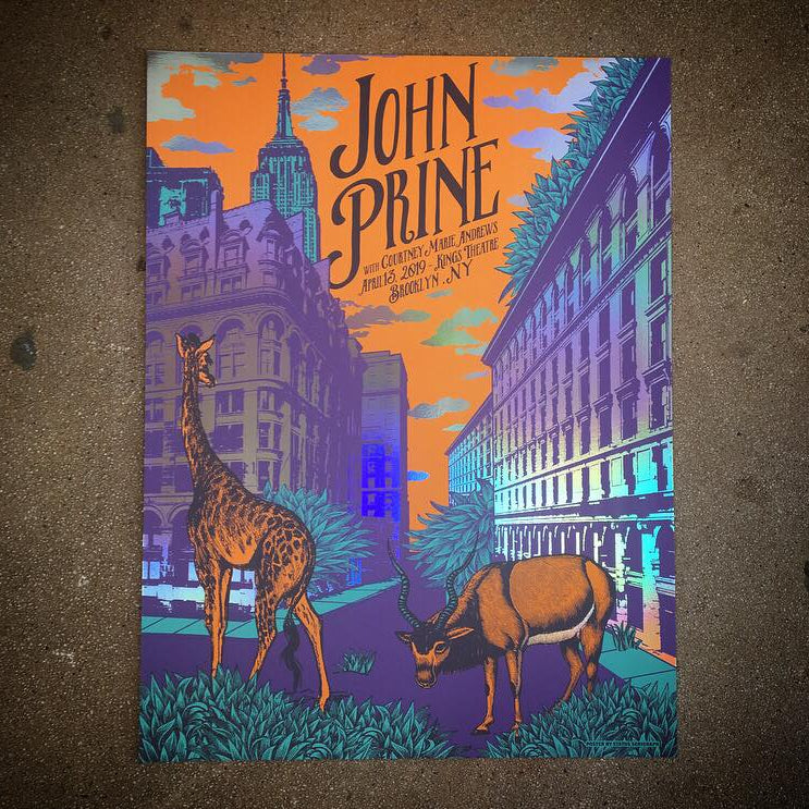 John Prine - Brooklyn 2019 (Rainbow Foil)