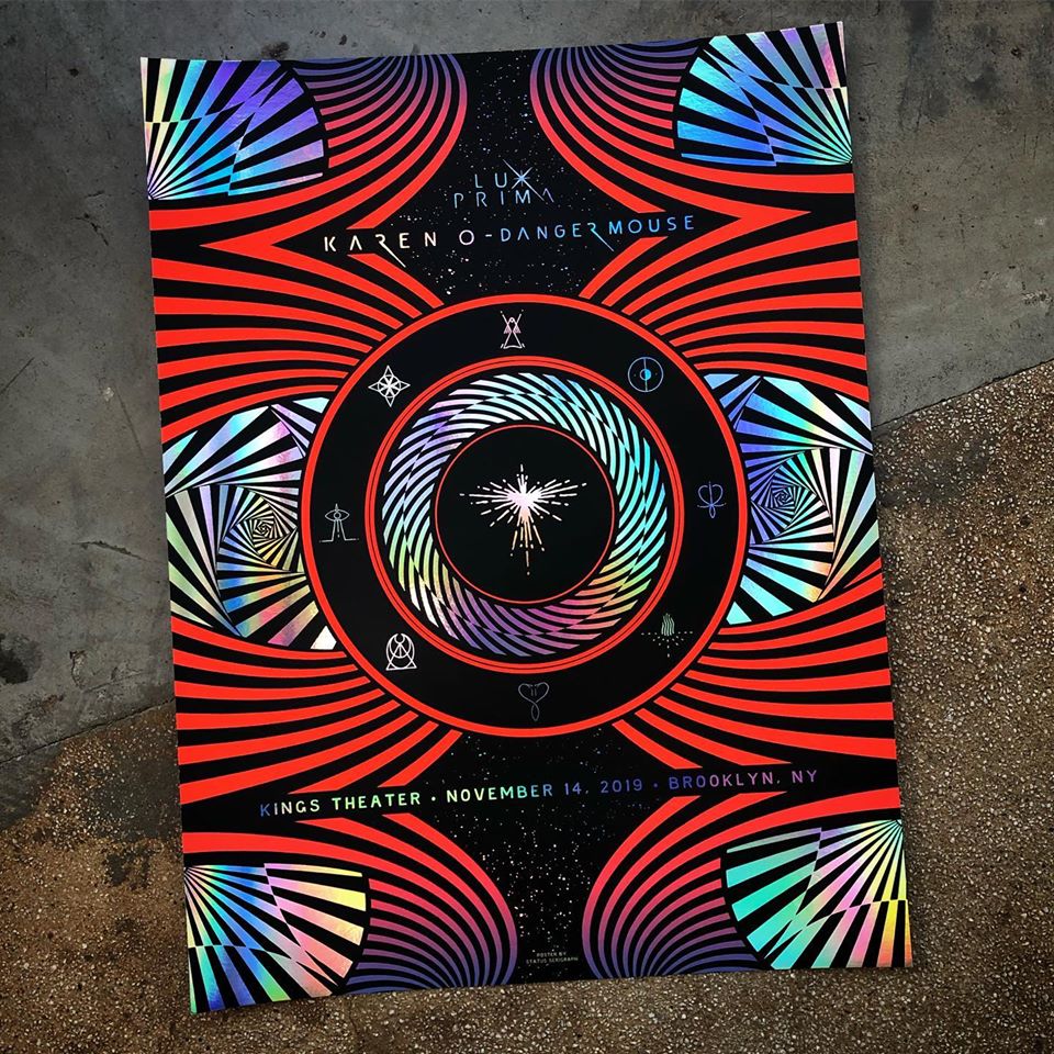 Karen O & Danger Mouse's Lux Prima - Brooklyn 19 (Rainbow Foil)