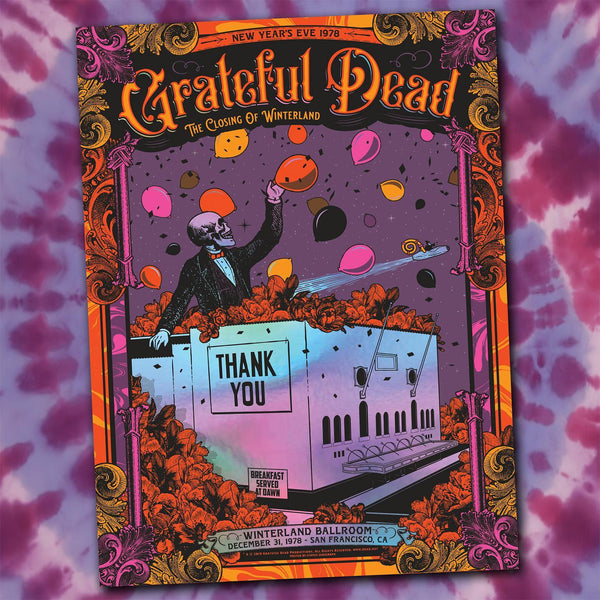 Grateful Dead Milestones #4 - 12/31/78 - Holographic Foil