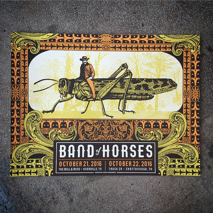 Band of Horses - Knoxville & Chattanooga 2016 (ONE LEFT!!!)