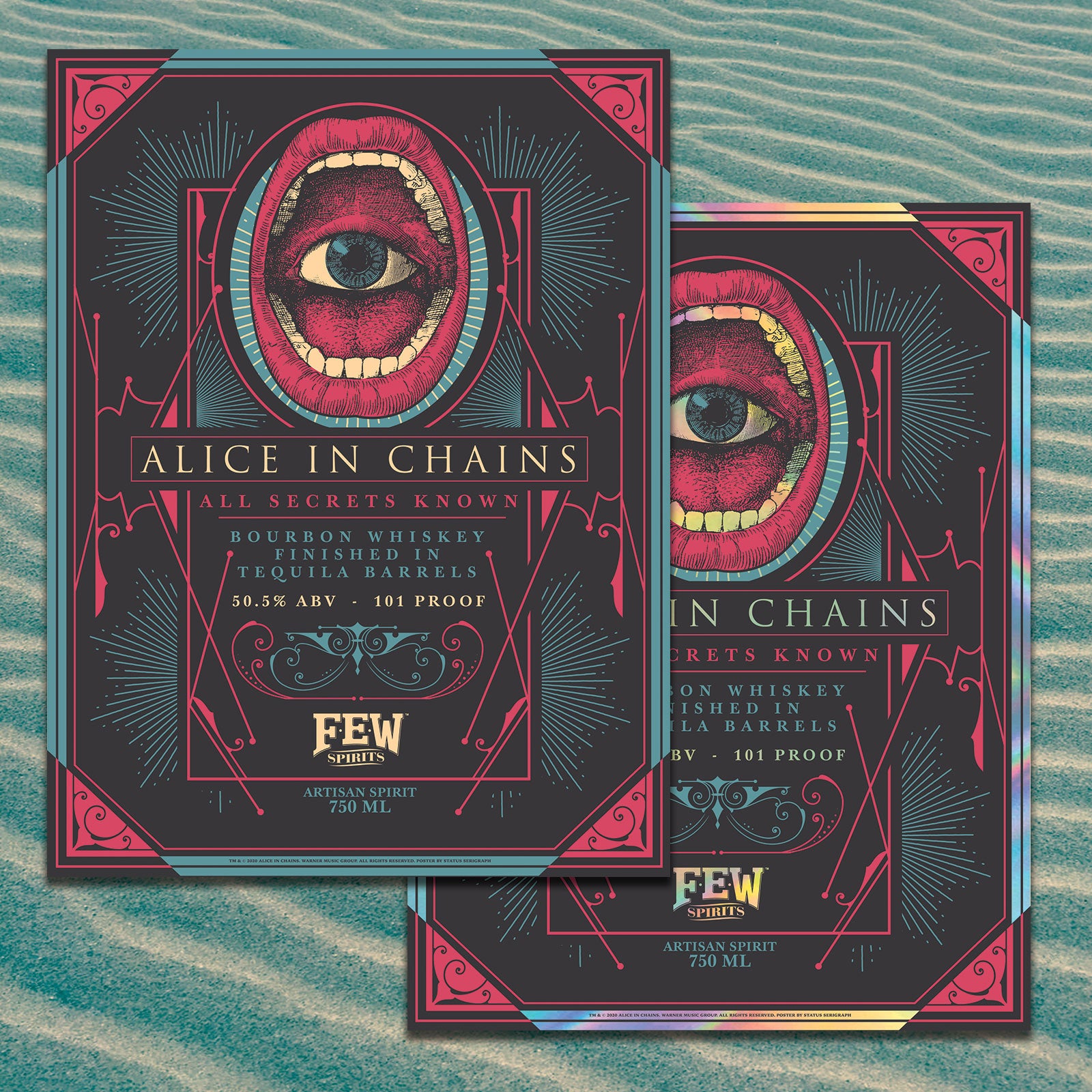 Alice in Chains "All Secrets Known" Poster Set