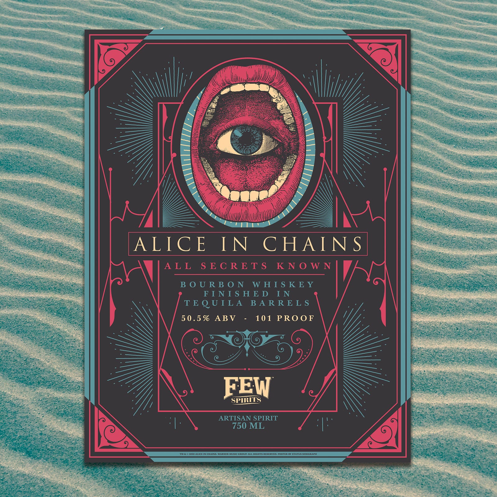 Alice in Chains "All Secrets Known" Poster Set