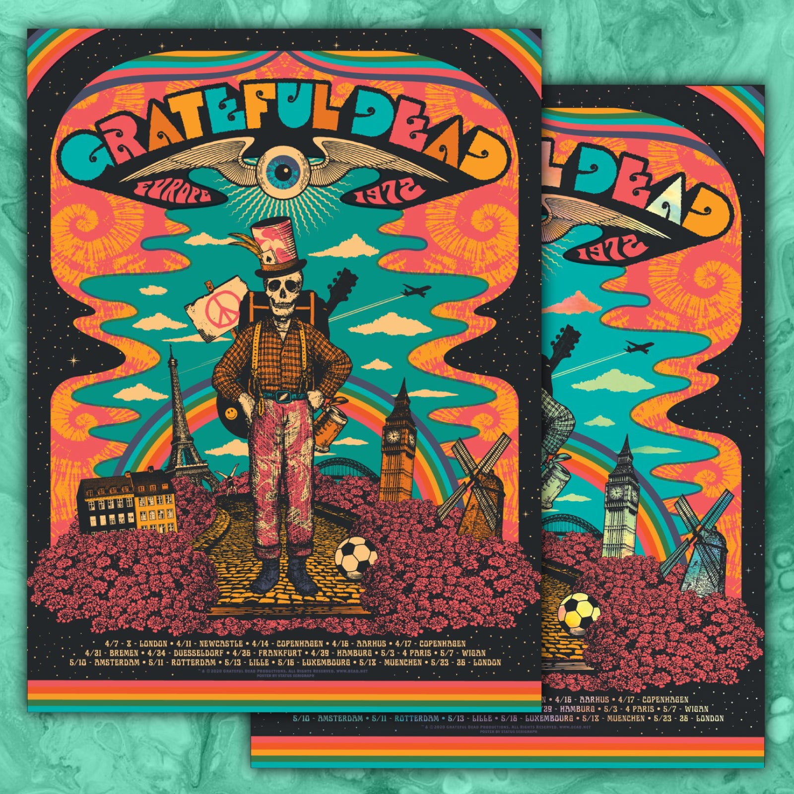 Grateful Dead - Milestone#6 - Europe '72 Matching Set