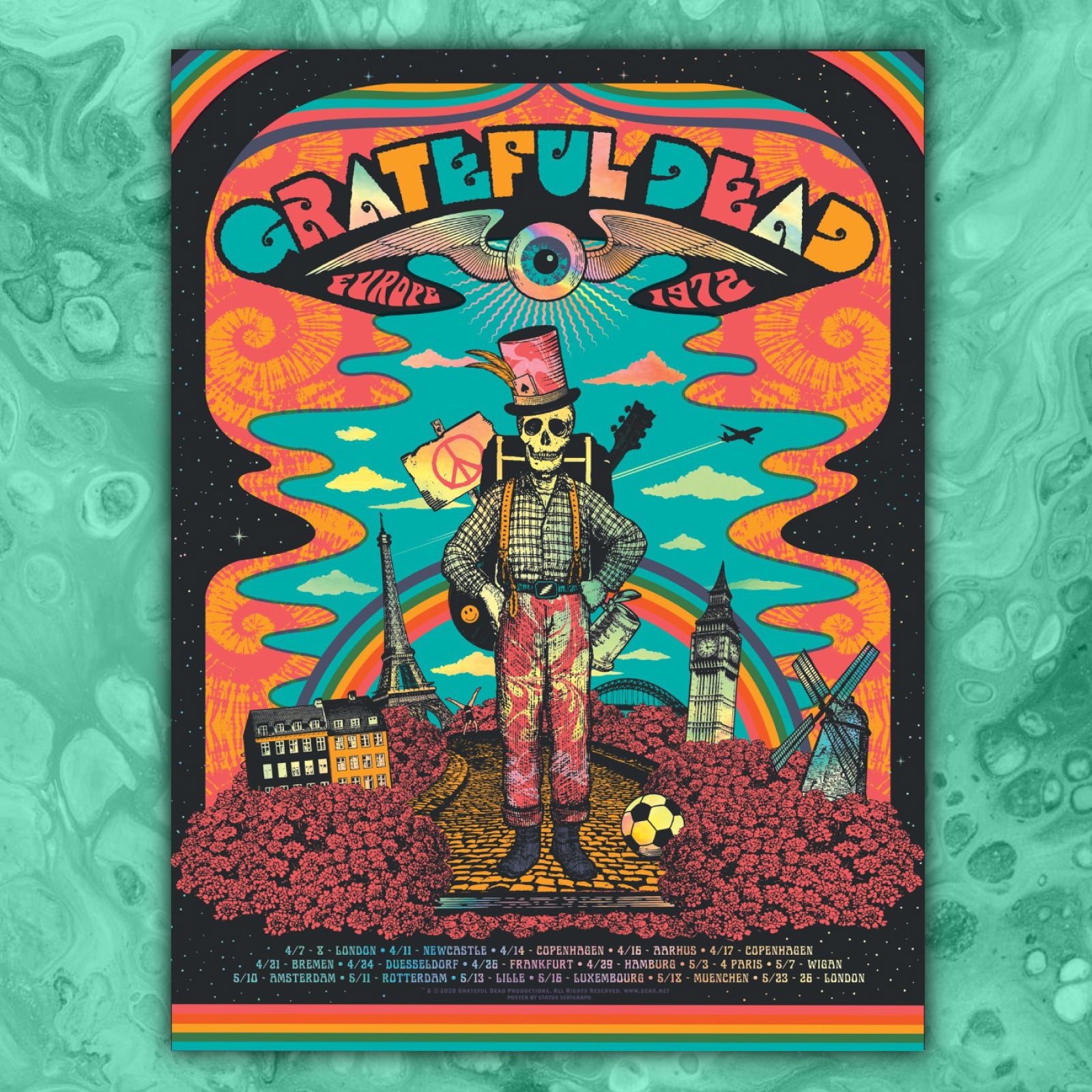 Grateful Dead Milestone #6 - Europe 72 - Holographic Foil