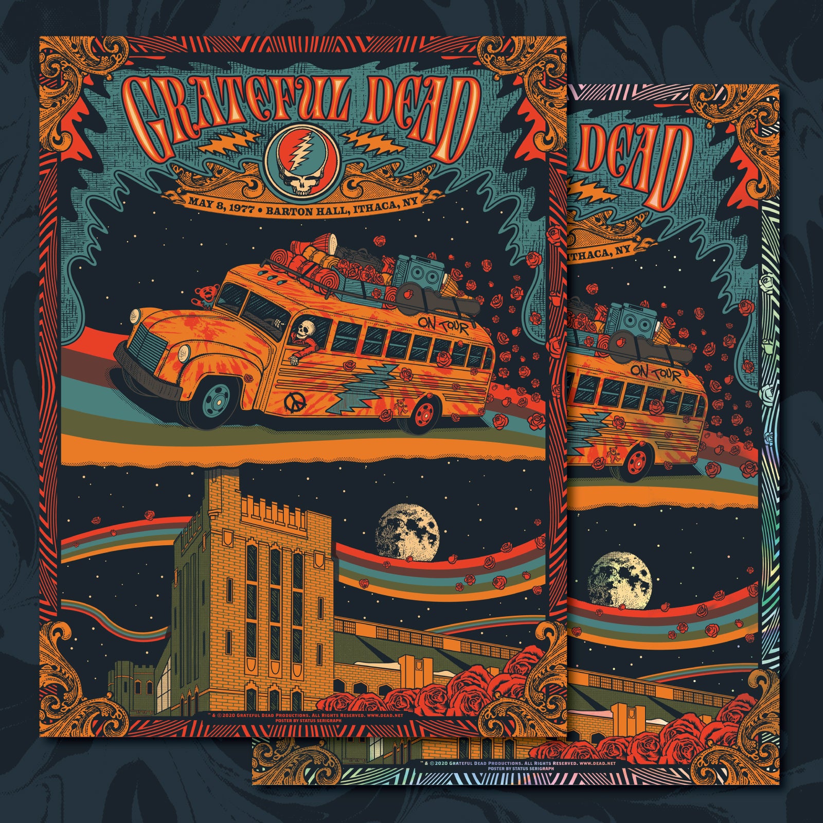 GRATEFUL DEAD MILESTONE #5 - 5/8/77 - Matching Numbered Set
