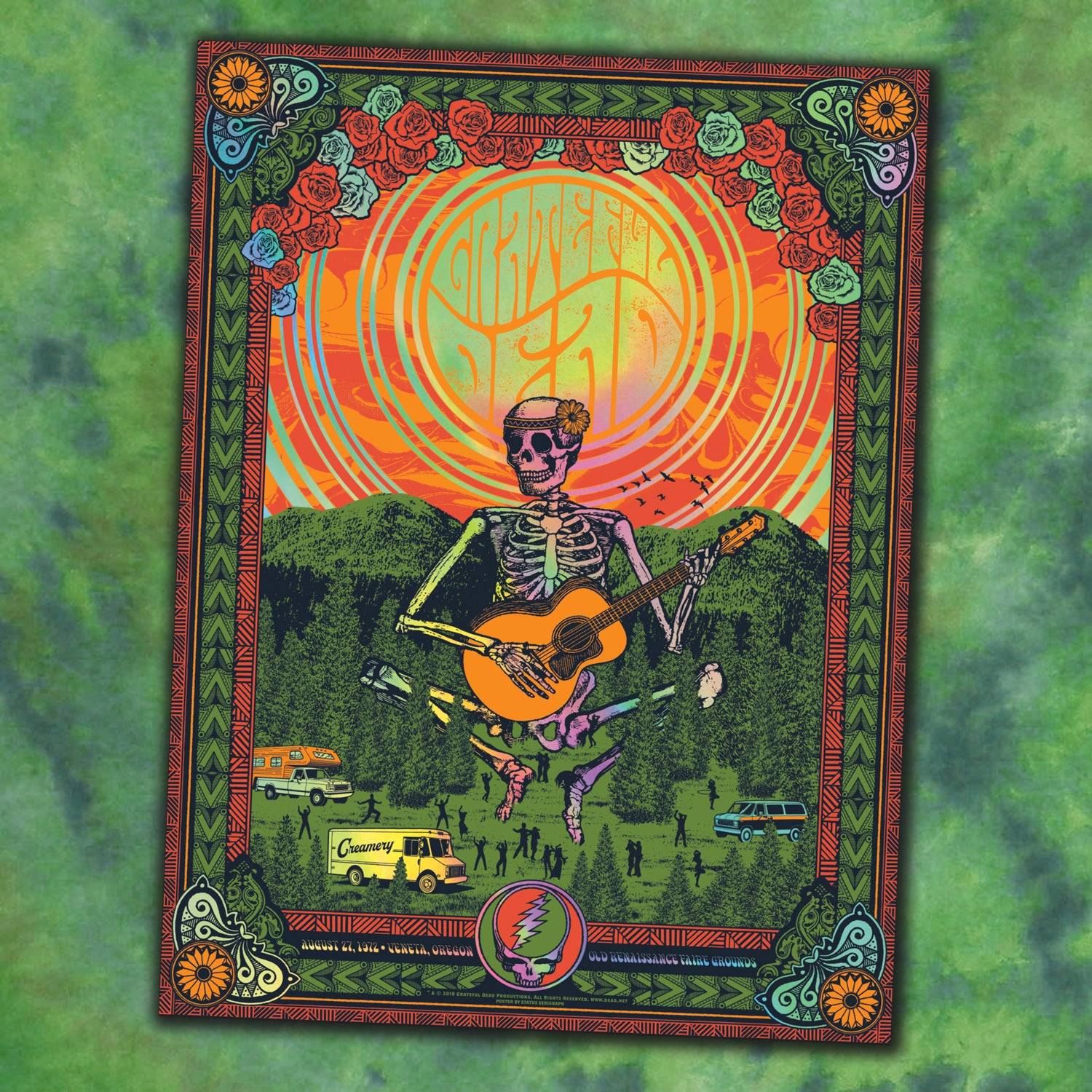Grateful Dead Milestones #3 8/27/72 - Holographic Foil