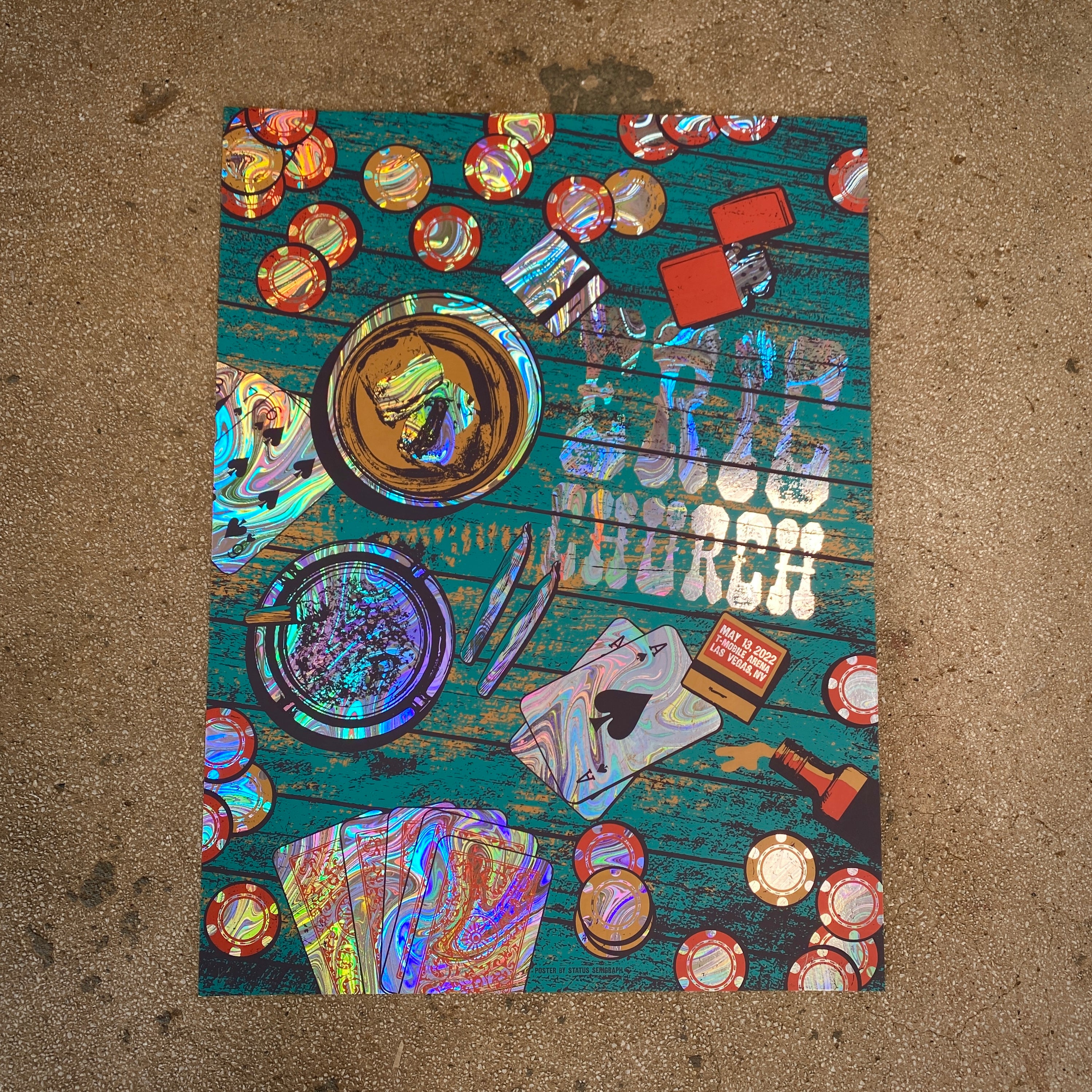 Eric Church - Las Vegas 2022 (Swirl Foil)