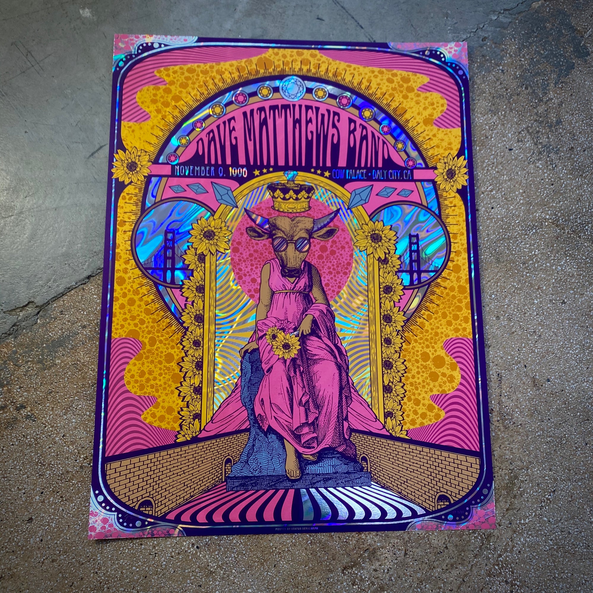 Dave Matthews Band - Cow Palace 96 (Swirl Foil)
