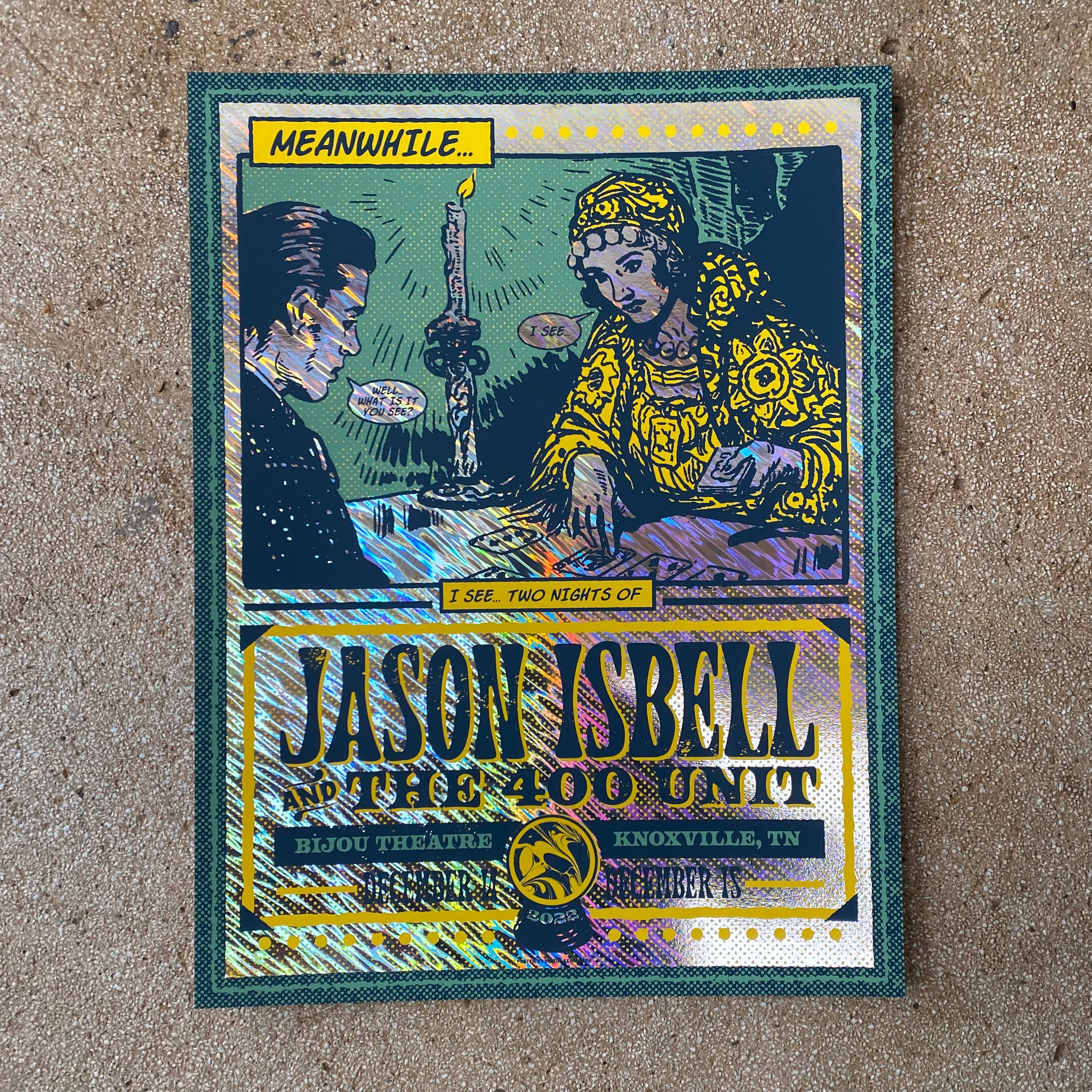 Jason Isbell - Knoxville TN 2022 (Moon Lava Foil)