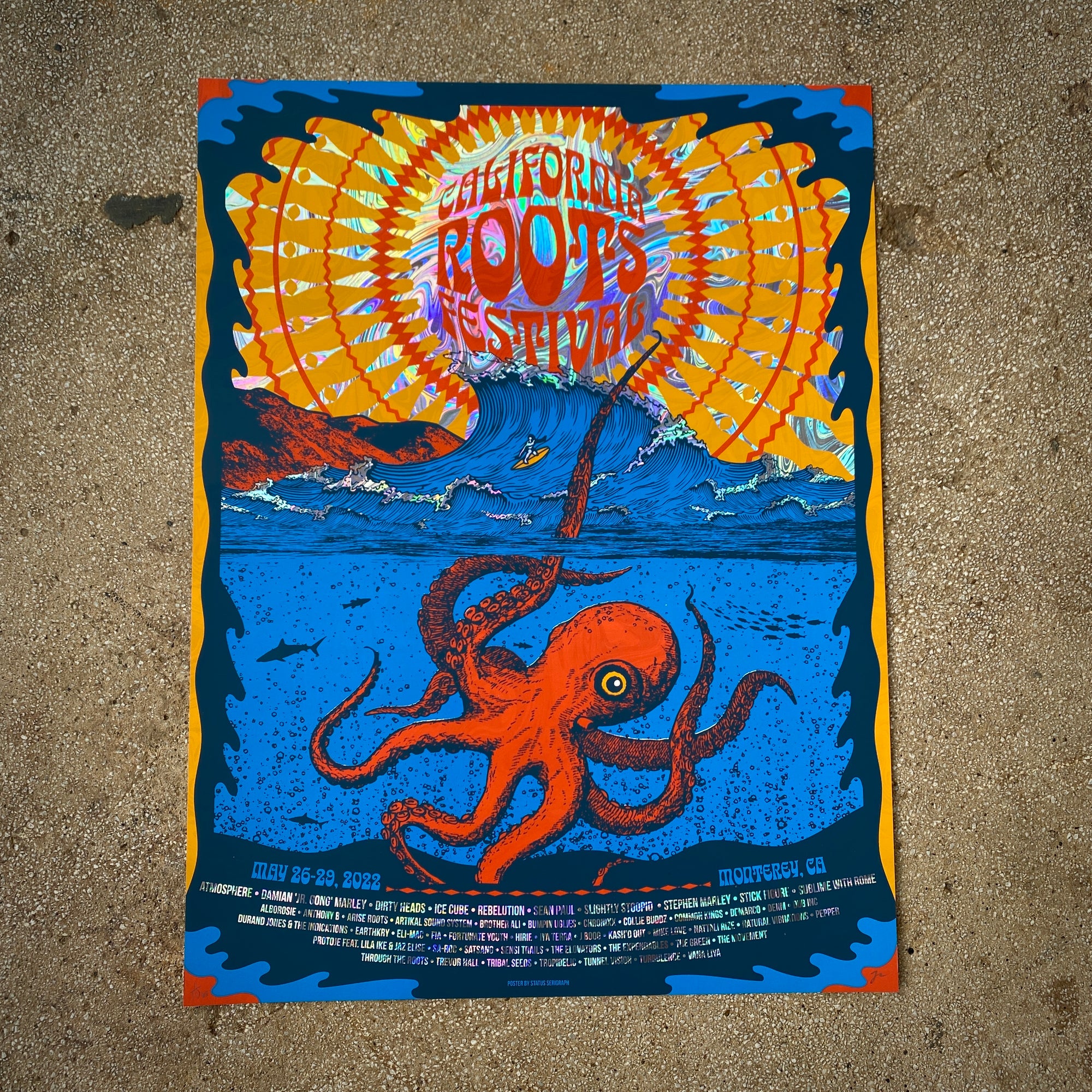 California Roots Festival 2022 (Swirl Foil)