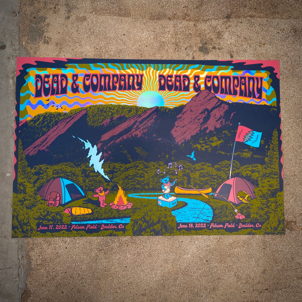 Dead & Company - Boulder 2022 (Uncut Rainbow Foil)