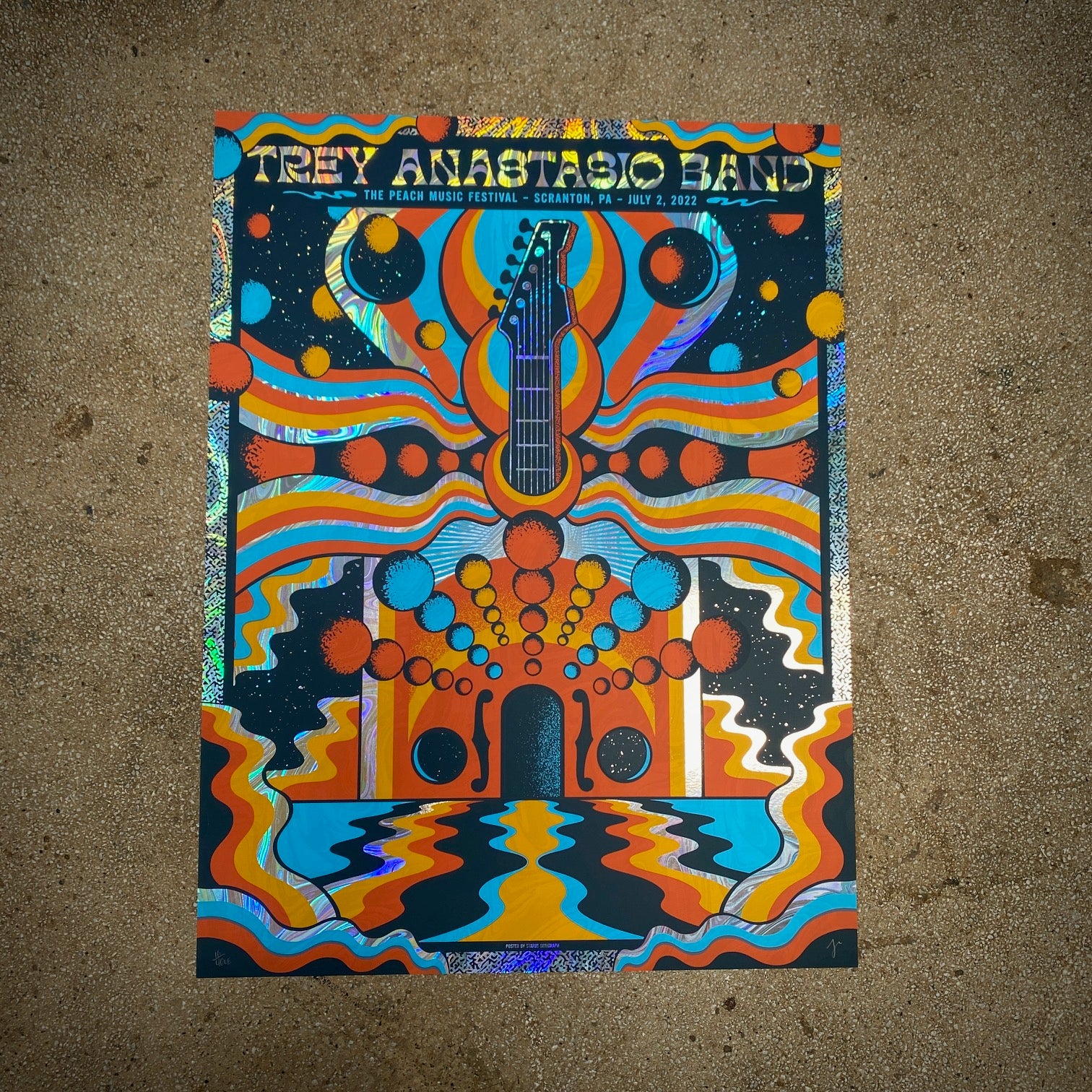 Trey Anastasio Band - Peach Festival 2022 (Swirl Foil)