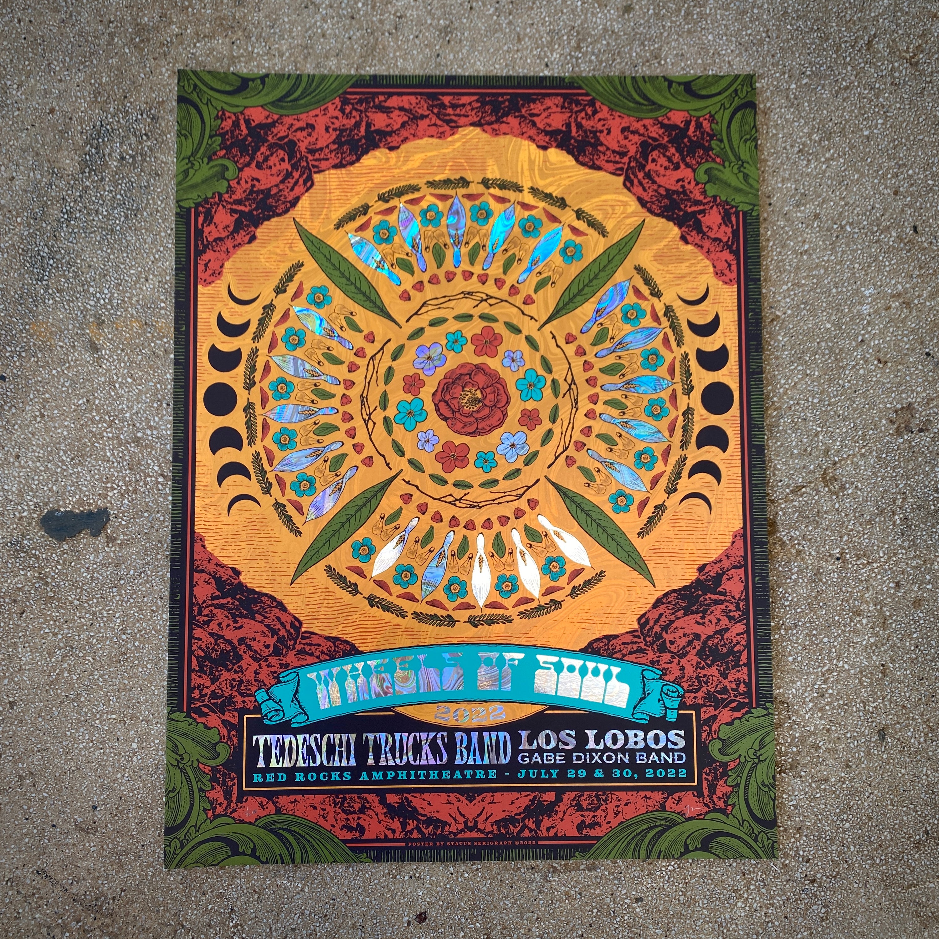 Tedeschi Trucks Band - Red Rocks 2022 (Swirl Foil)