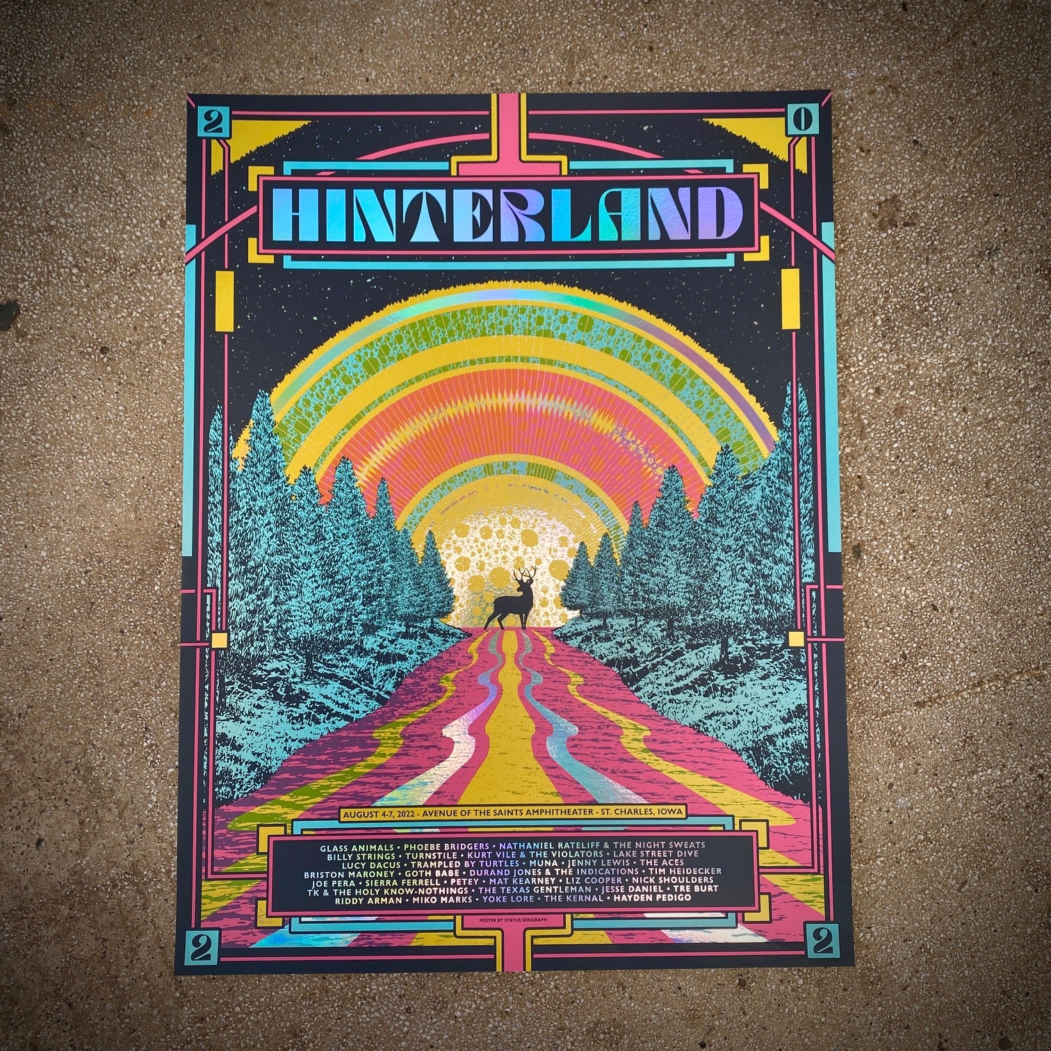 Hinterland 2022 (Rainbow Foil, Blue Variant)