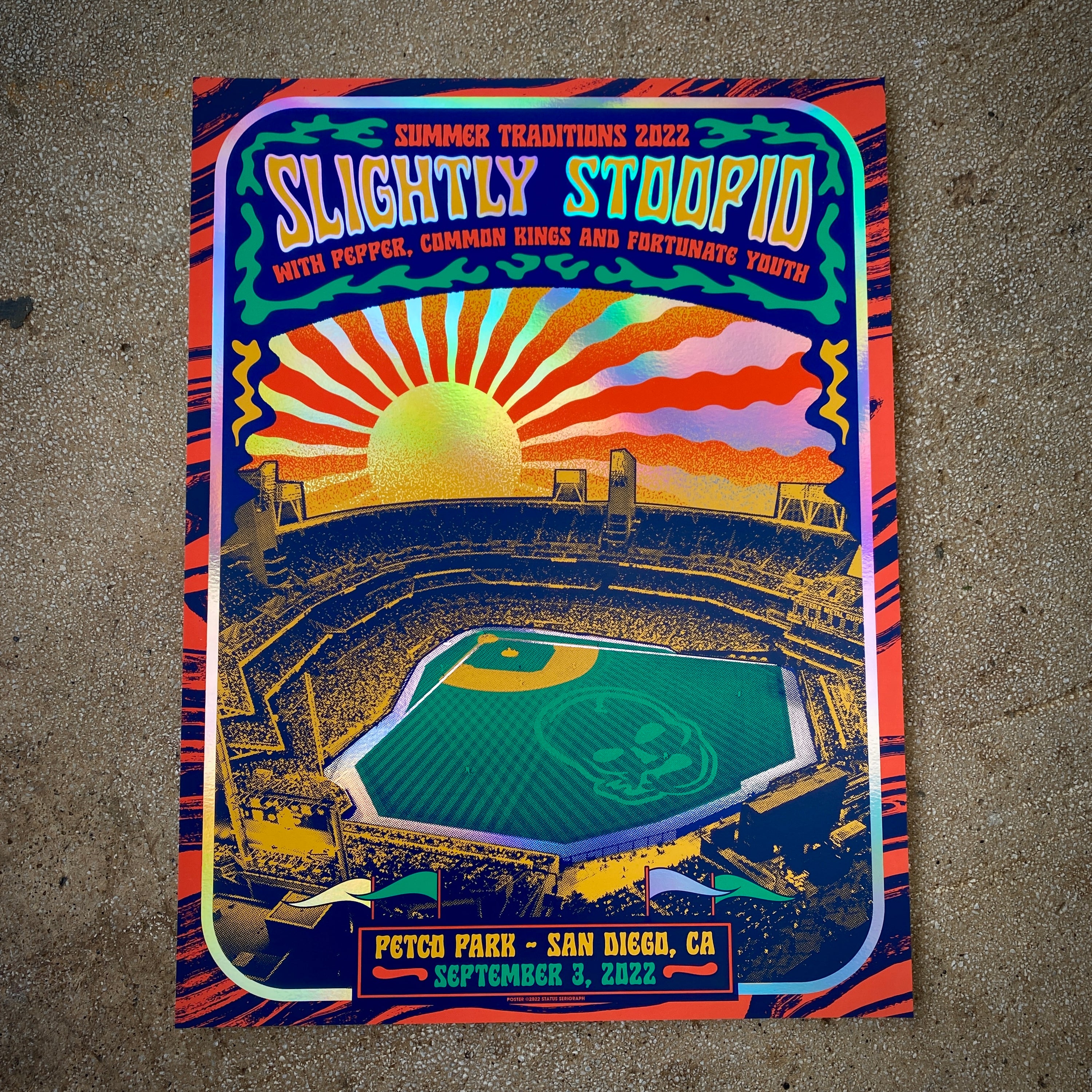 Slightly Stoopid - San Diego 2022 (Rainbow Foil)