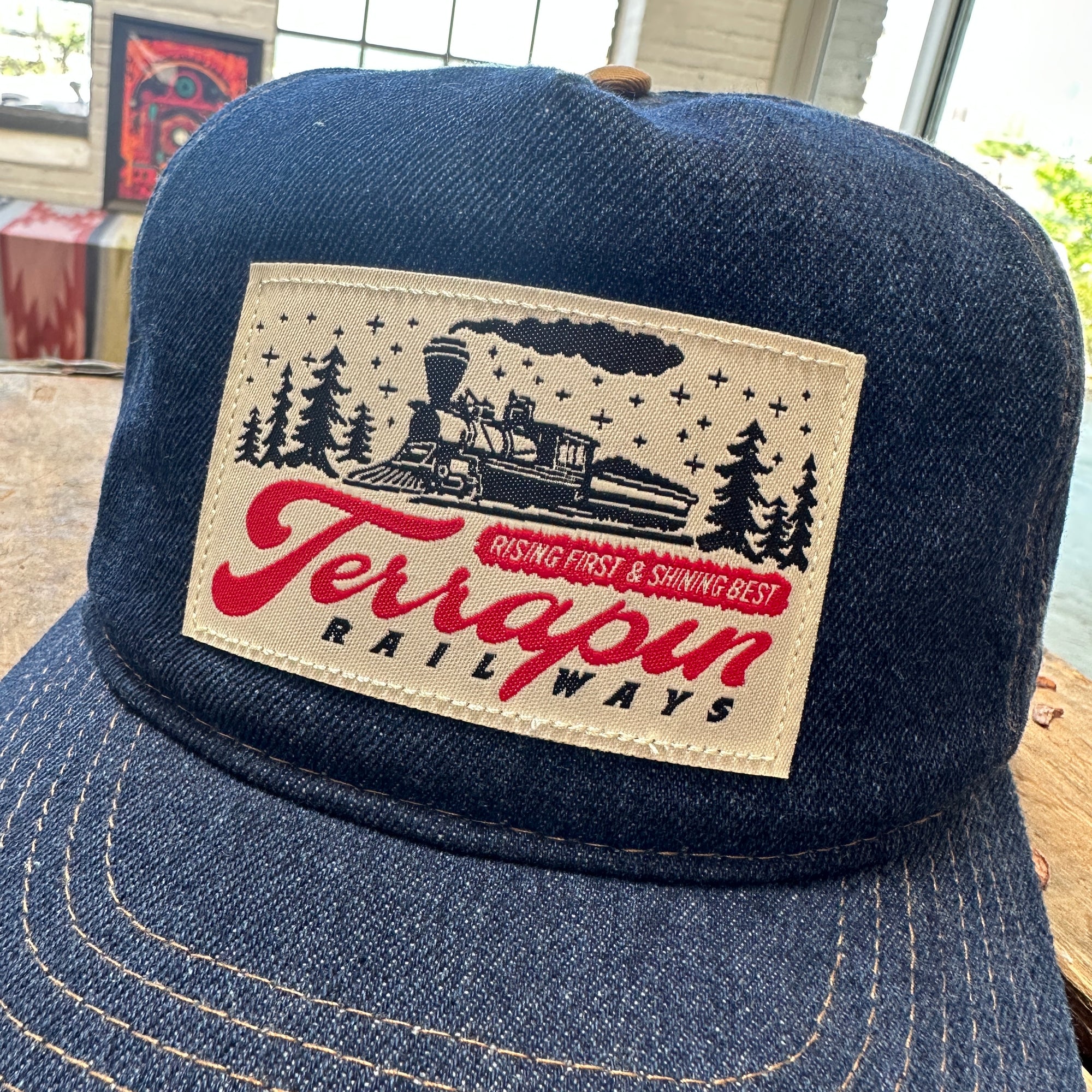 Terrapin Railways Snapback (Denim)