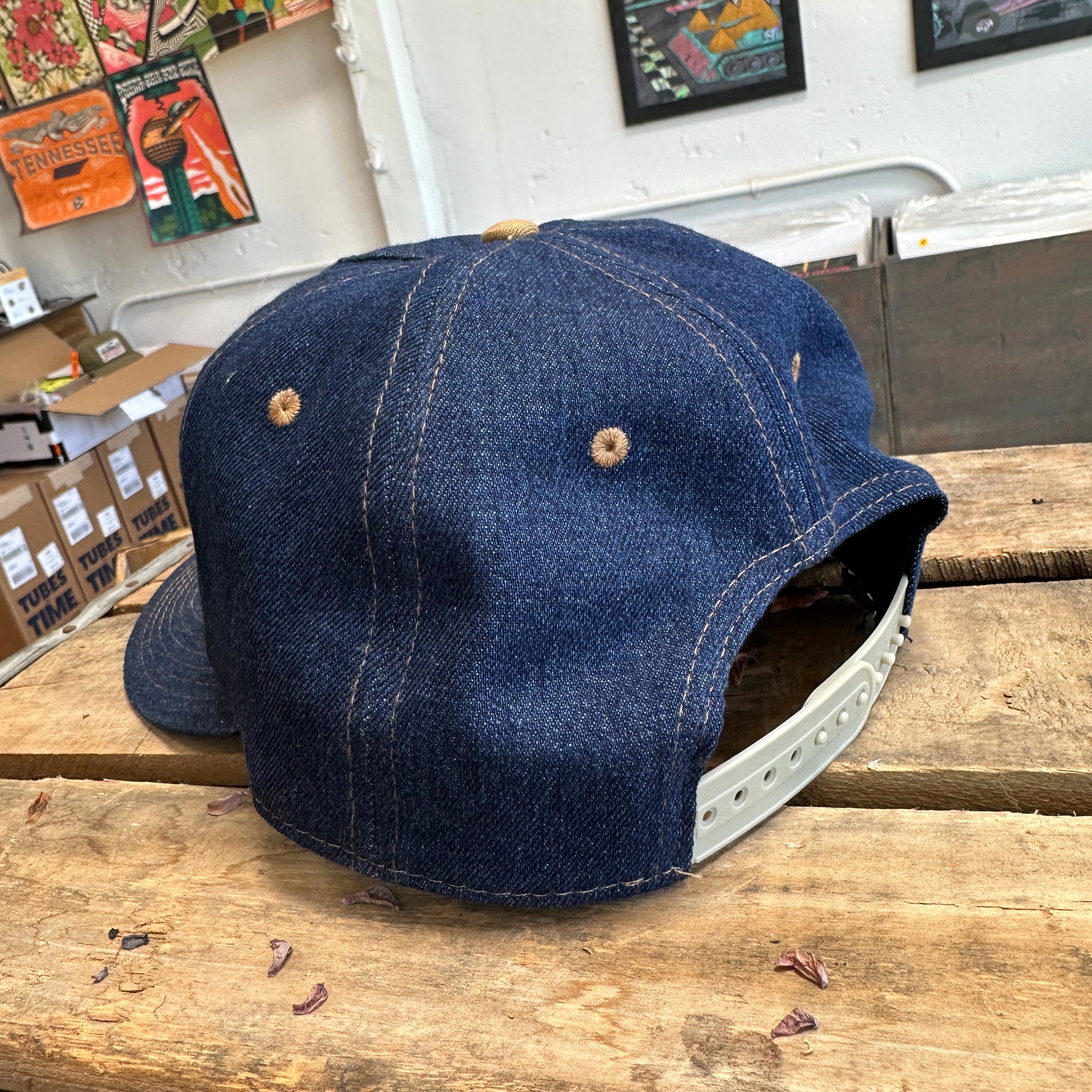 Terrapin Railways Snapback (Denim)