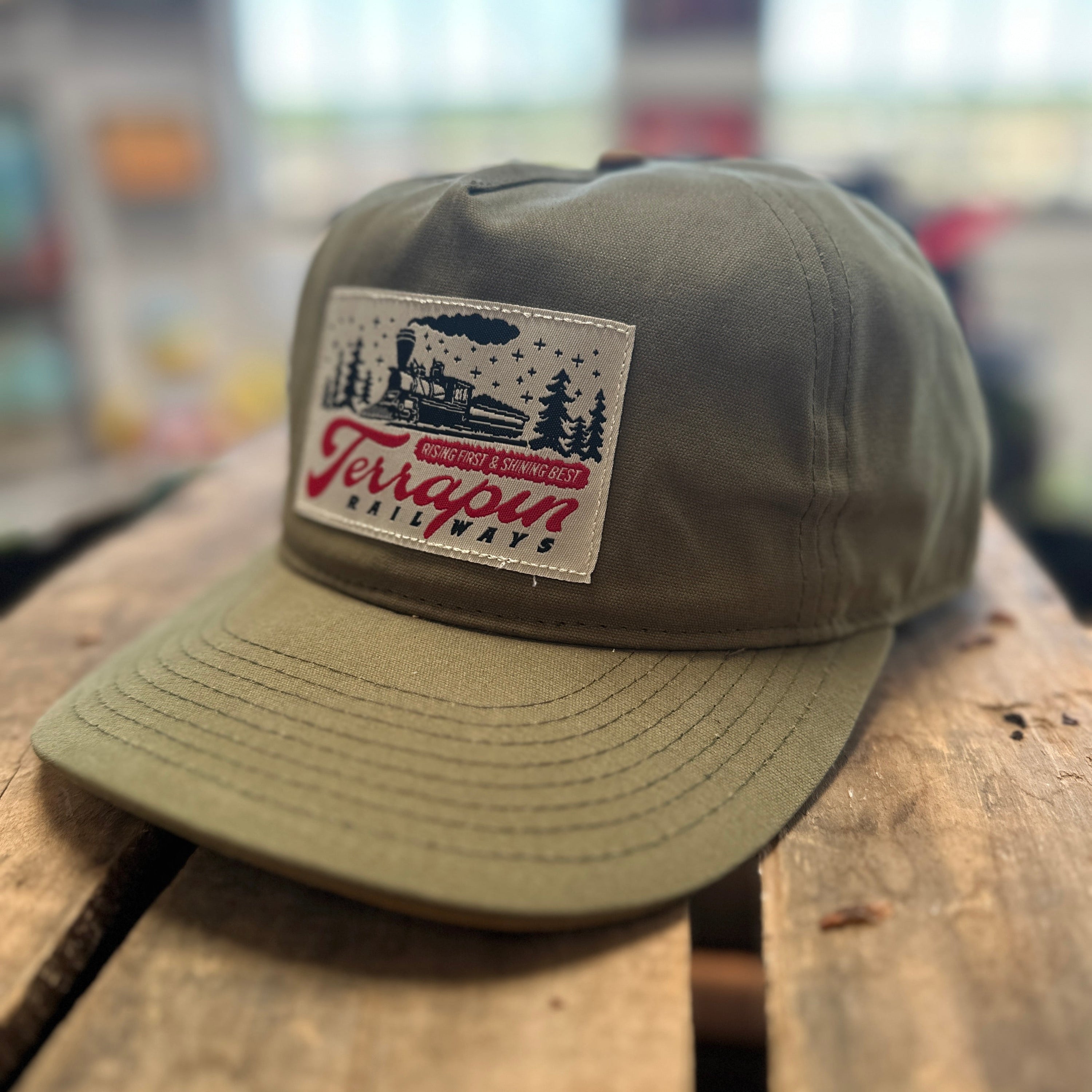 Terrapin Railways Snapback (Green)