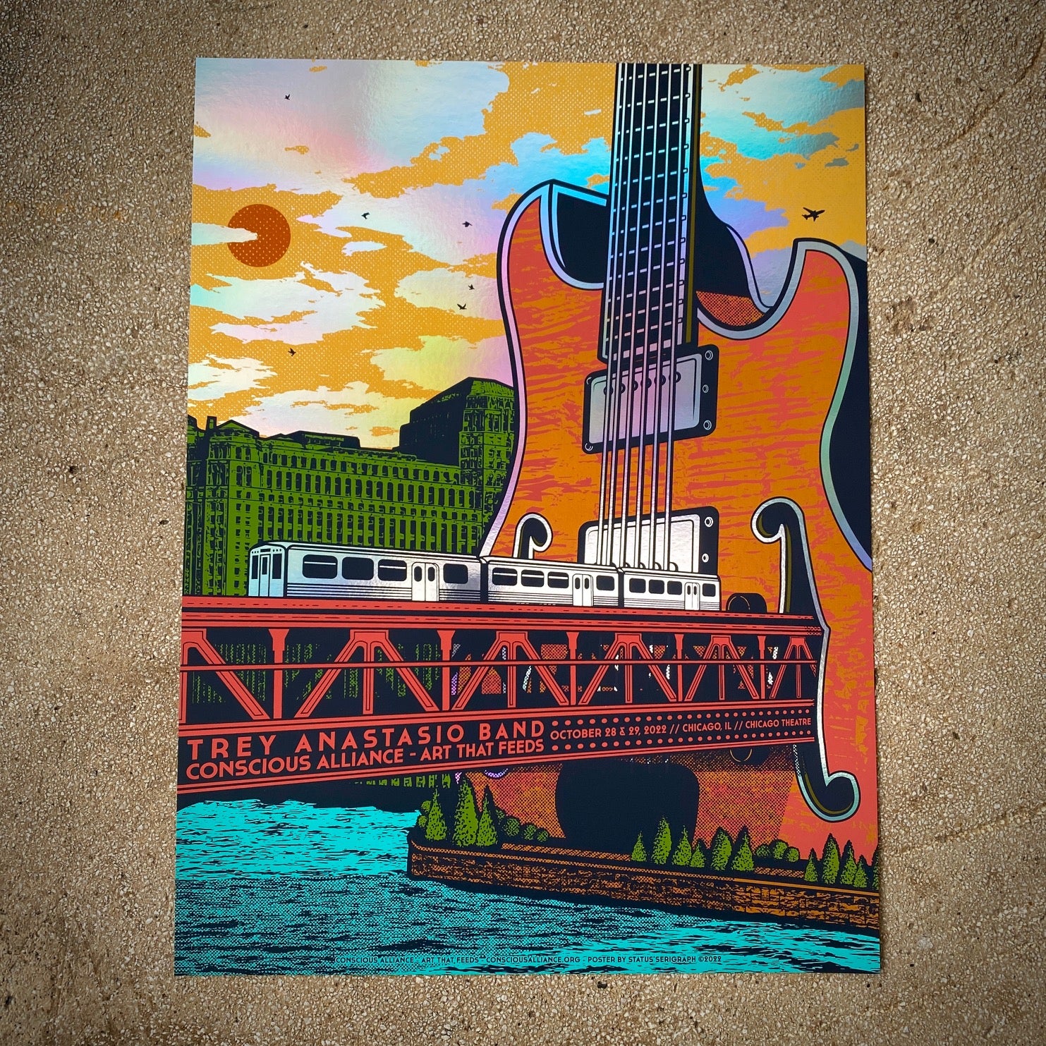 Trey Anastasio Band - Chicago 2022 (Rainbow Foil)