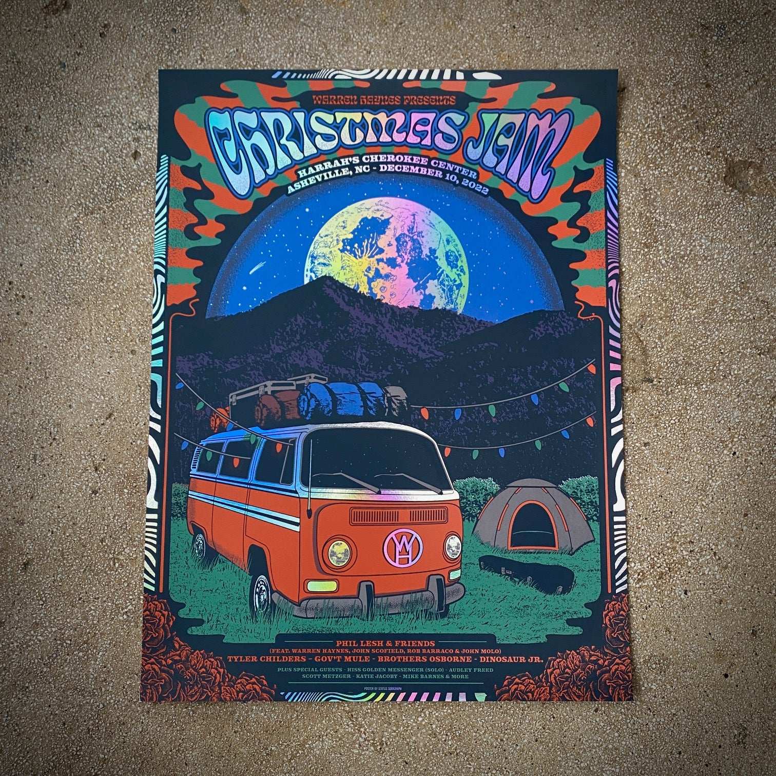 Warren Haynes Christmas Jam 2022 (Rainbow Foil)