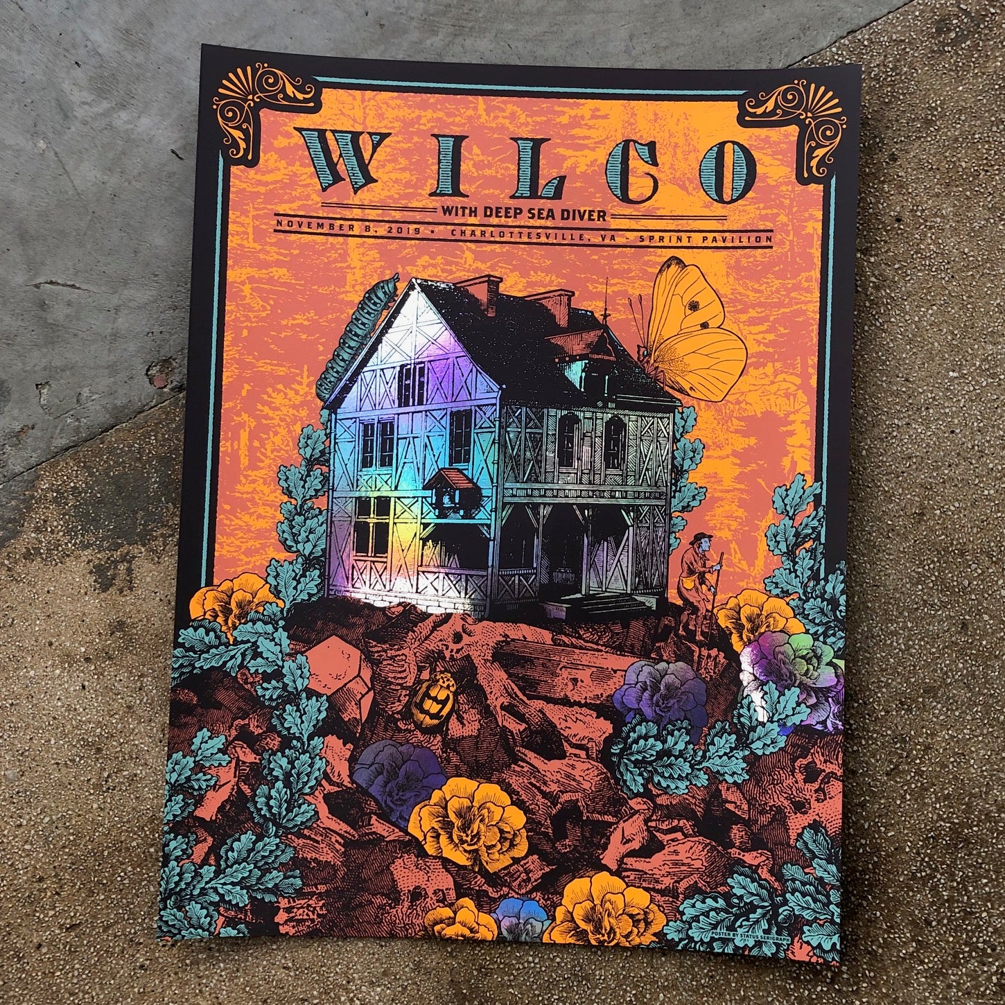 Wilco - Charlottesville VA 2019 (Rainbow Foil)