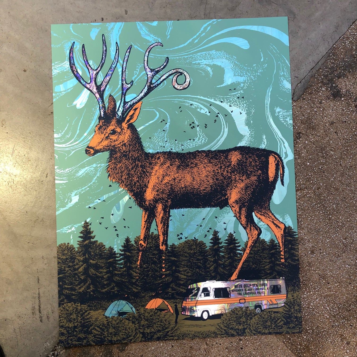 Wilco - Louisville KY 2019 (Swirl Foil)