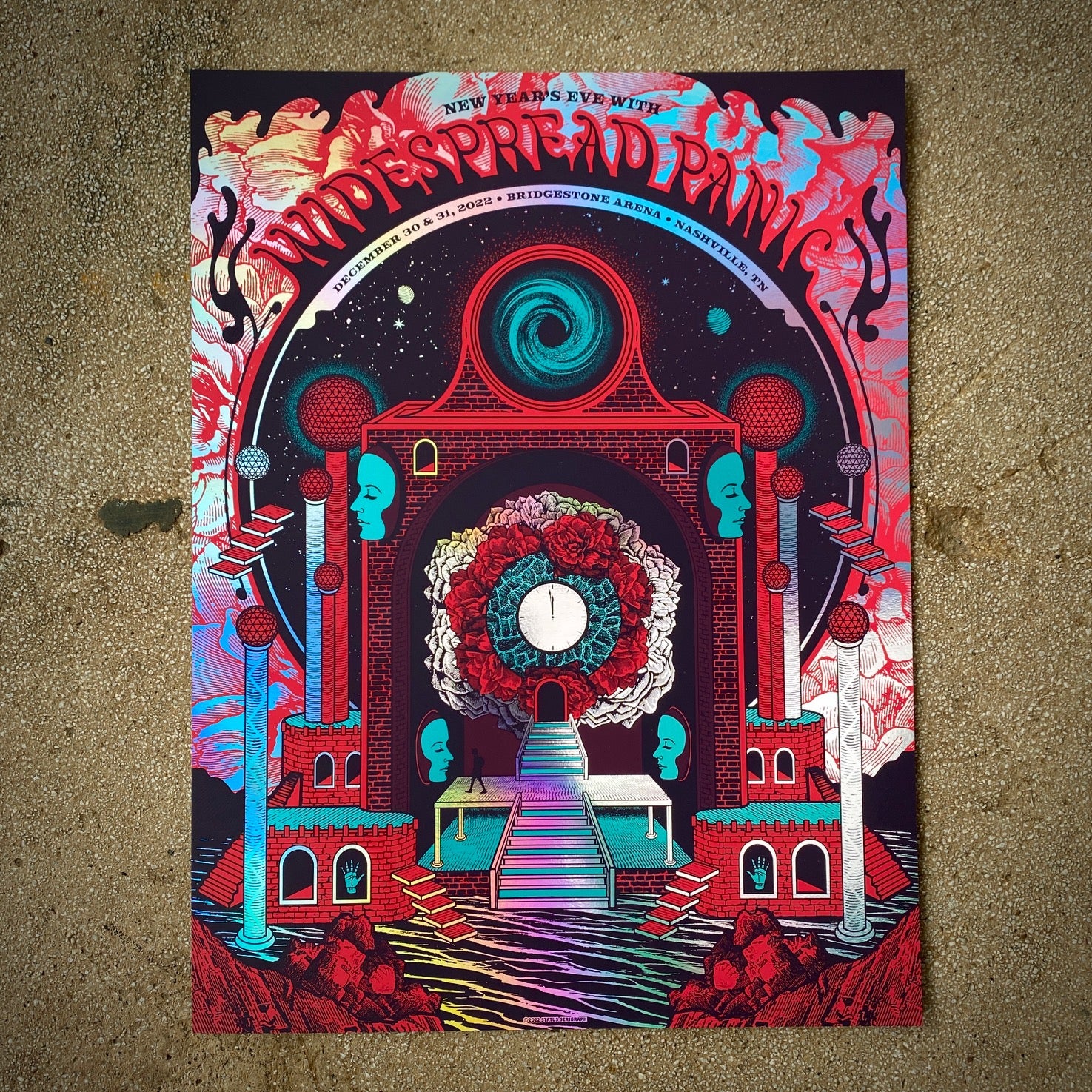 Widespread Panic - Nashville, TN 2022 (Rainbow Foil)