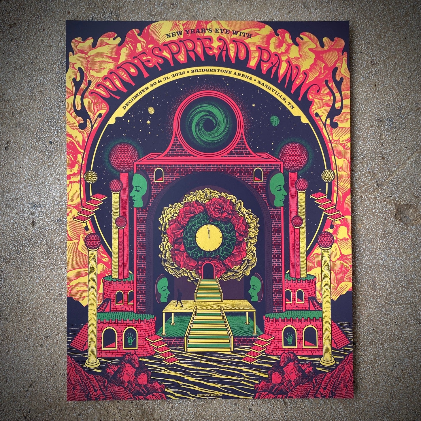 Widespread Panic - Nashville, TN 2022 (Gold Stardream)