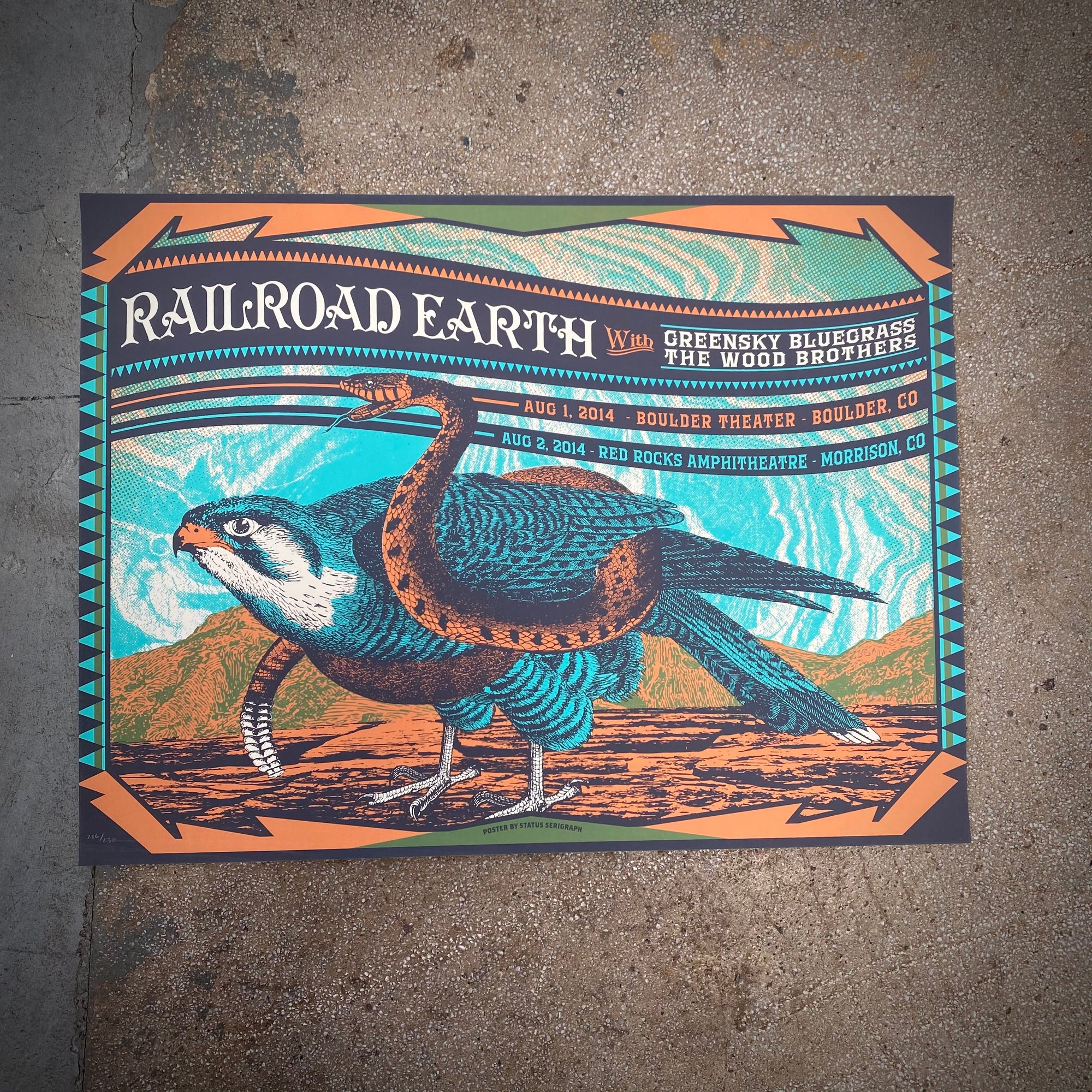 Railroad Earth w/ Greensky Bluegrass - CO Run 2014