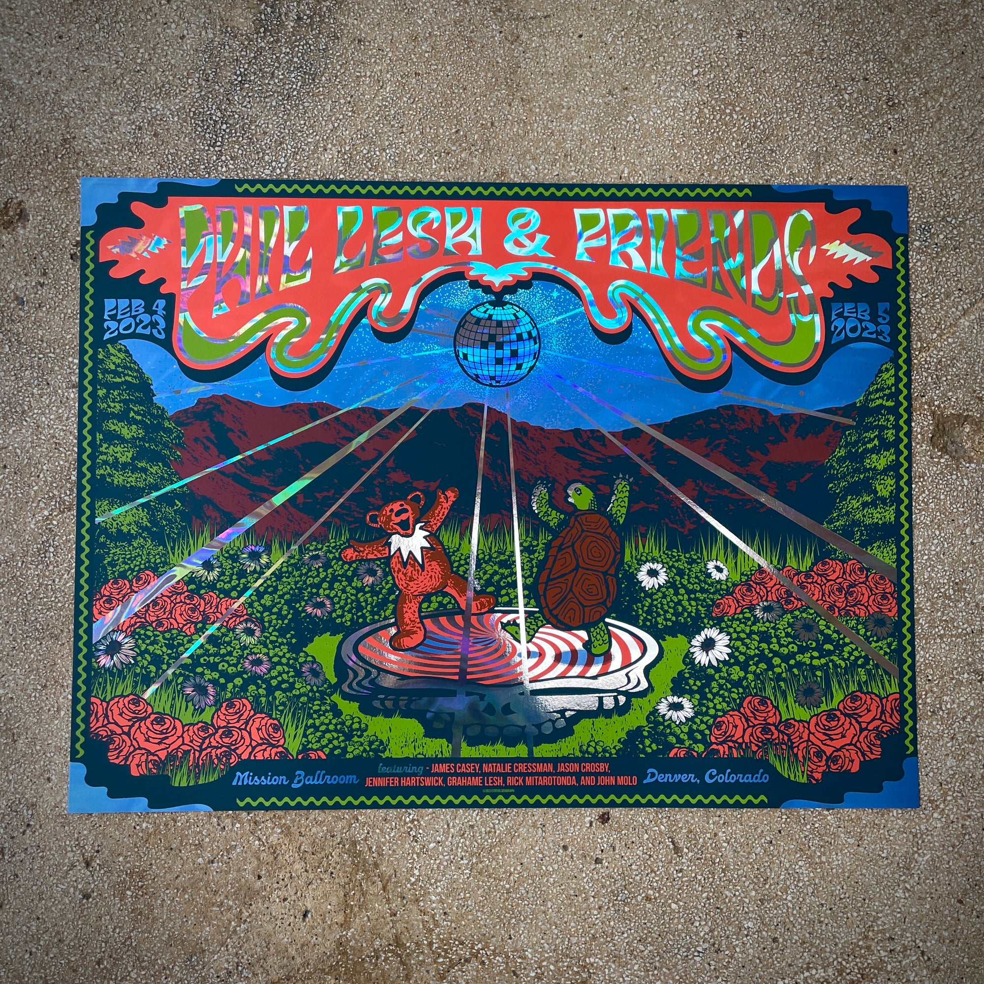 Phil Lesh & Friends - Denver 2023 (Melt Foil)