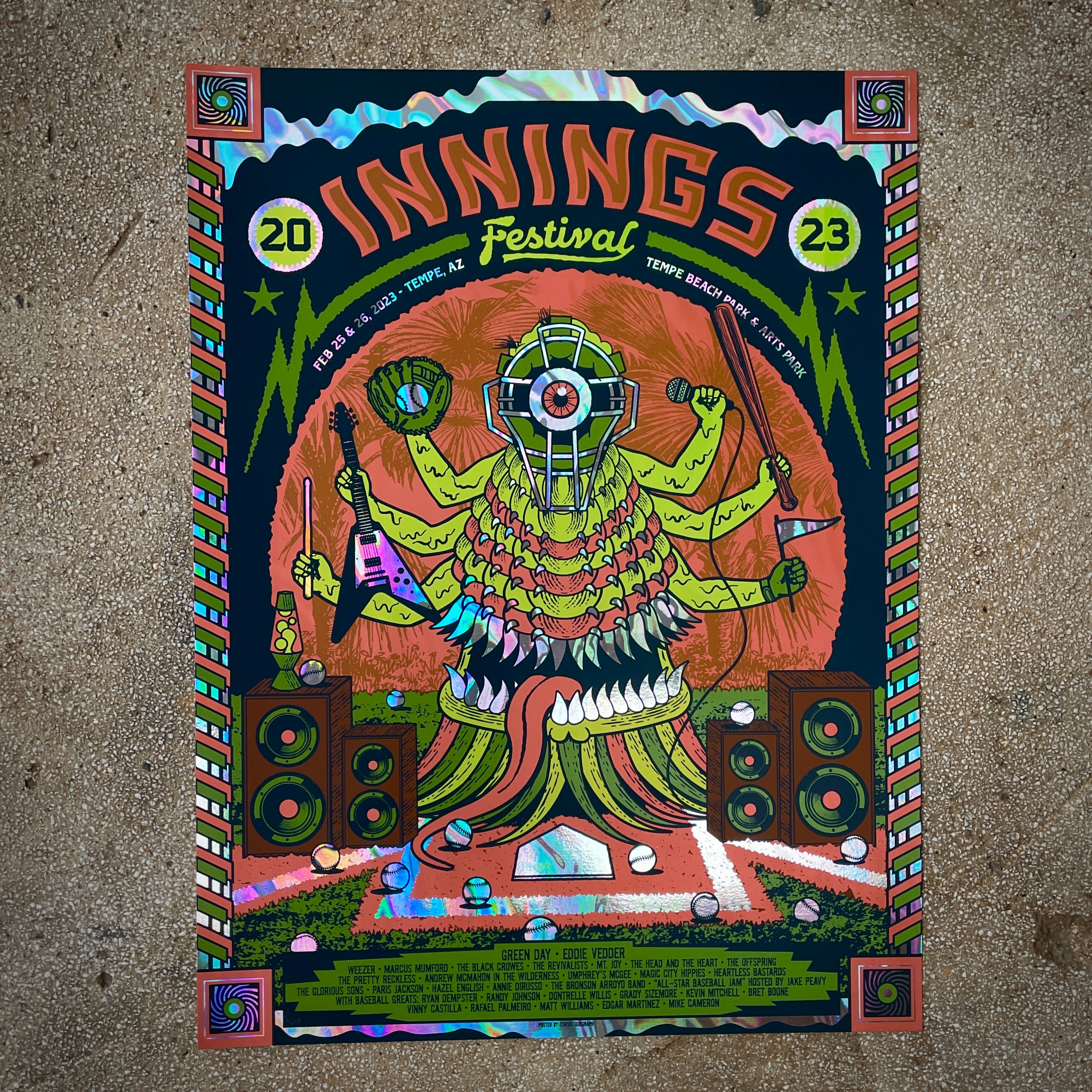 Innings Festival 2023 - Tempe AZ (Lava Foil)