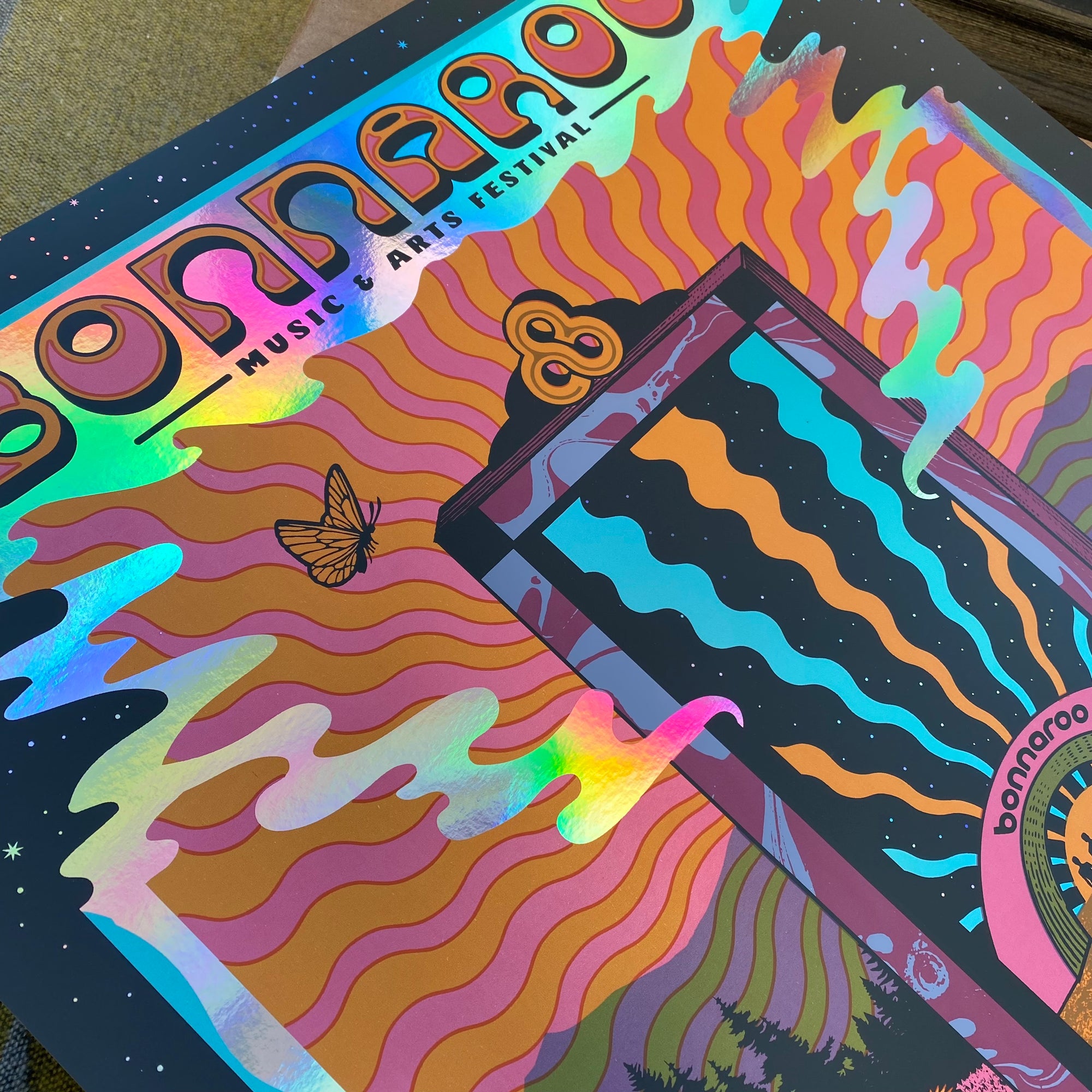 Bonnaroo 2021 Rainbow Foil