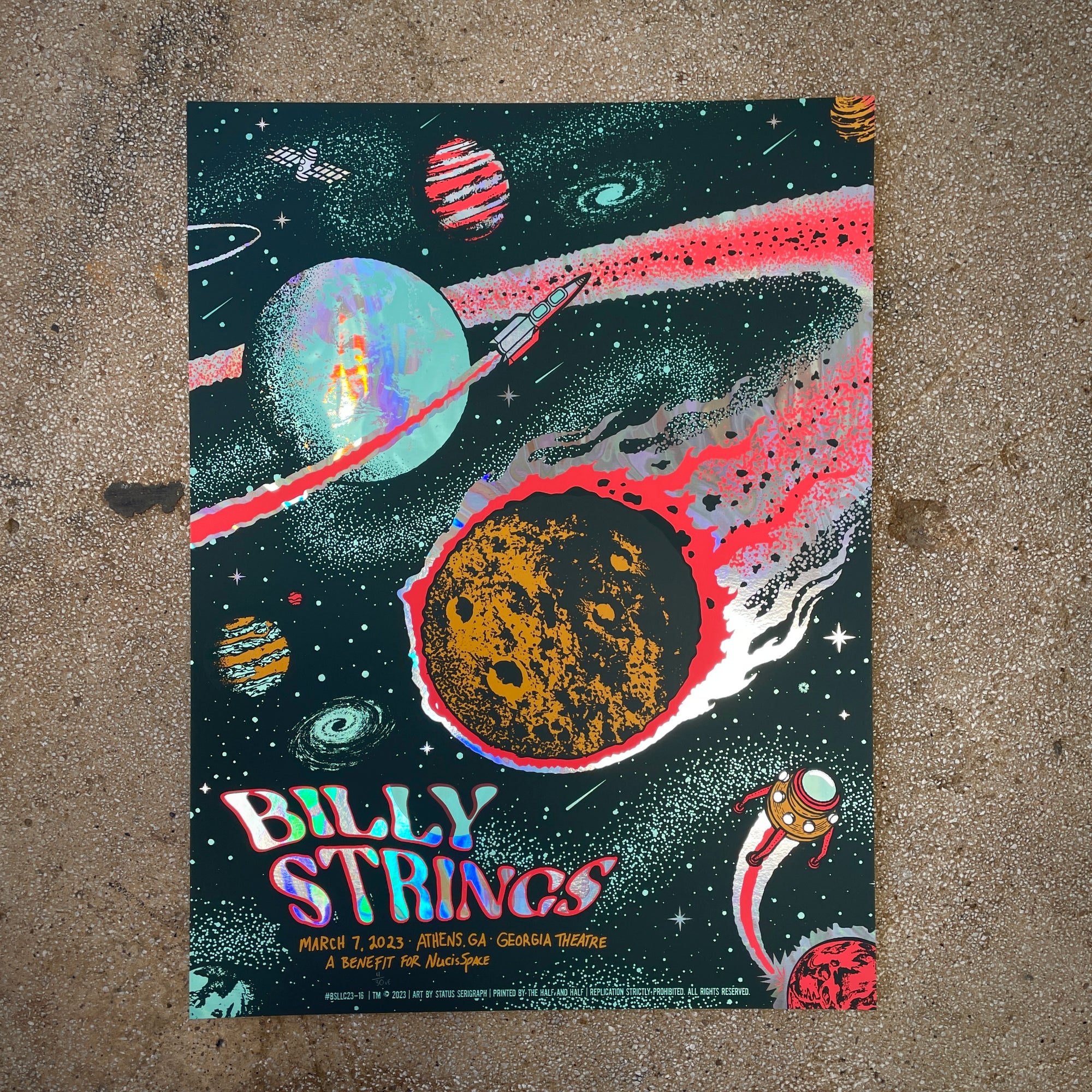Billy Strings - Athens GA 2023 (Melt Foil)