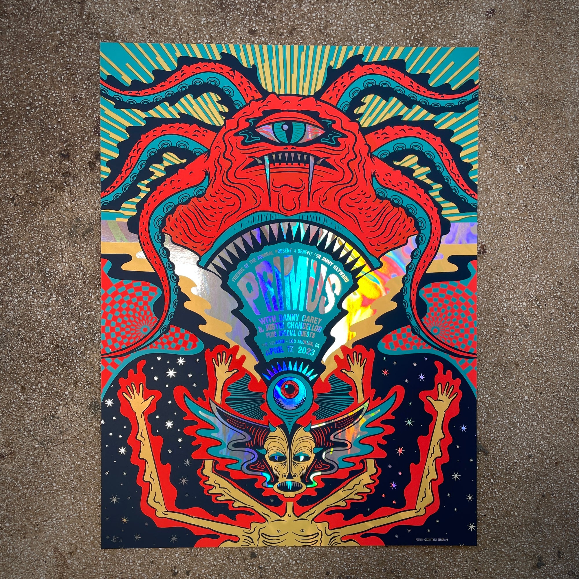 Primus - Los Angeles 2023 (Melt Foil)