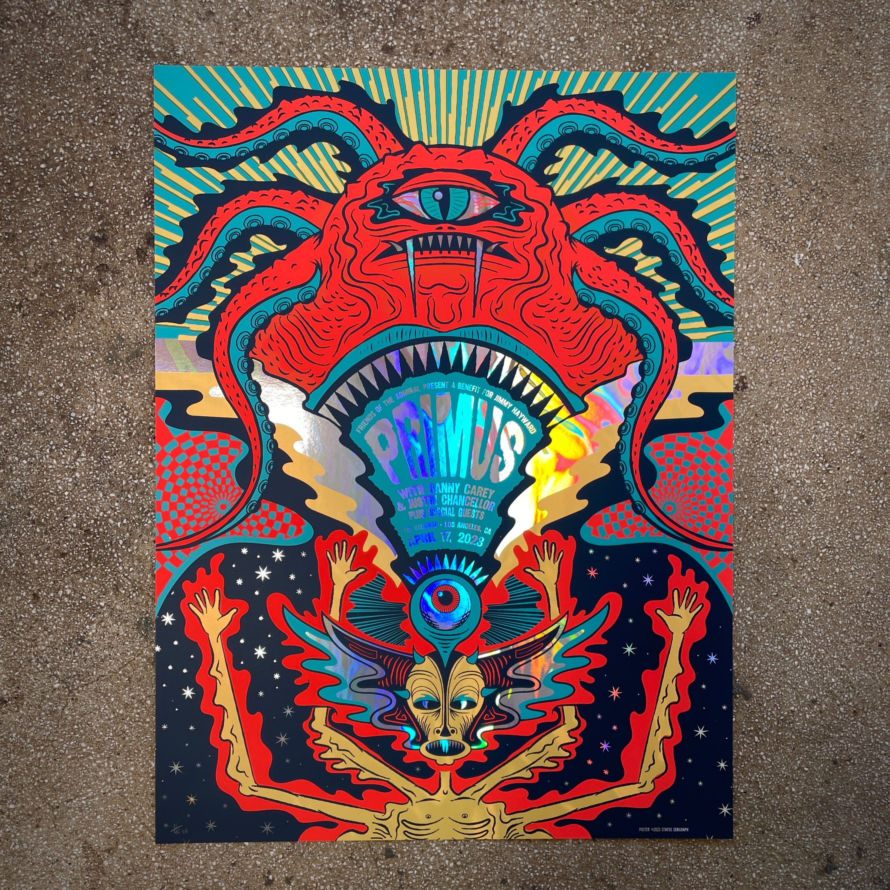 Primus - Los Angeles 2023 (Melt Foil)