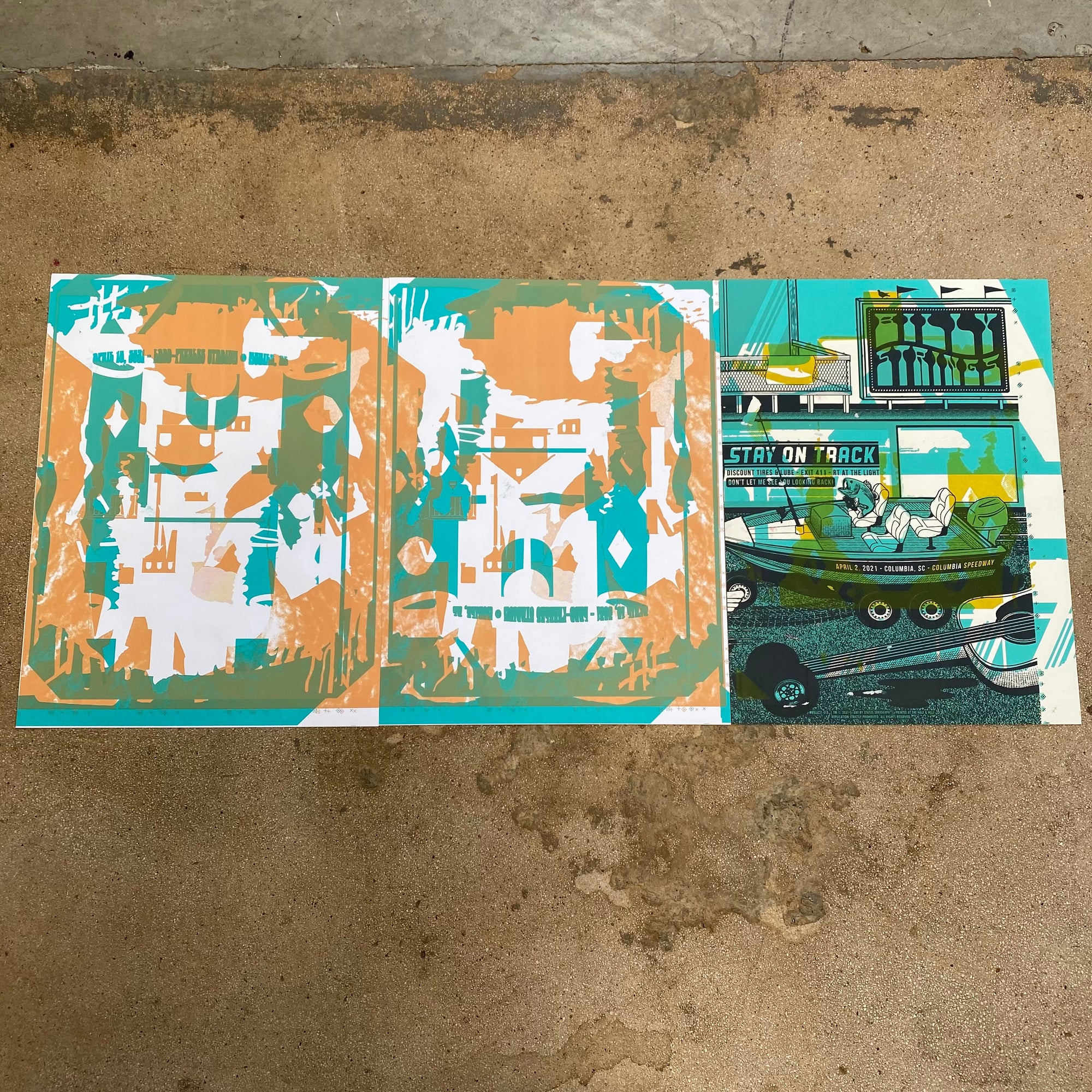 Billy Strings Test Print Set #2