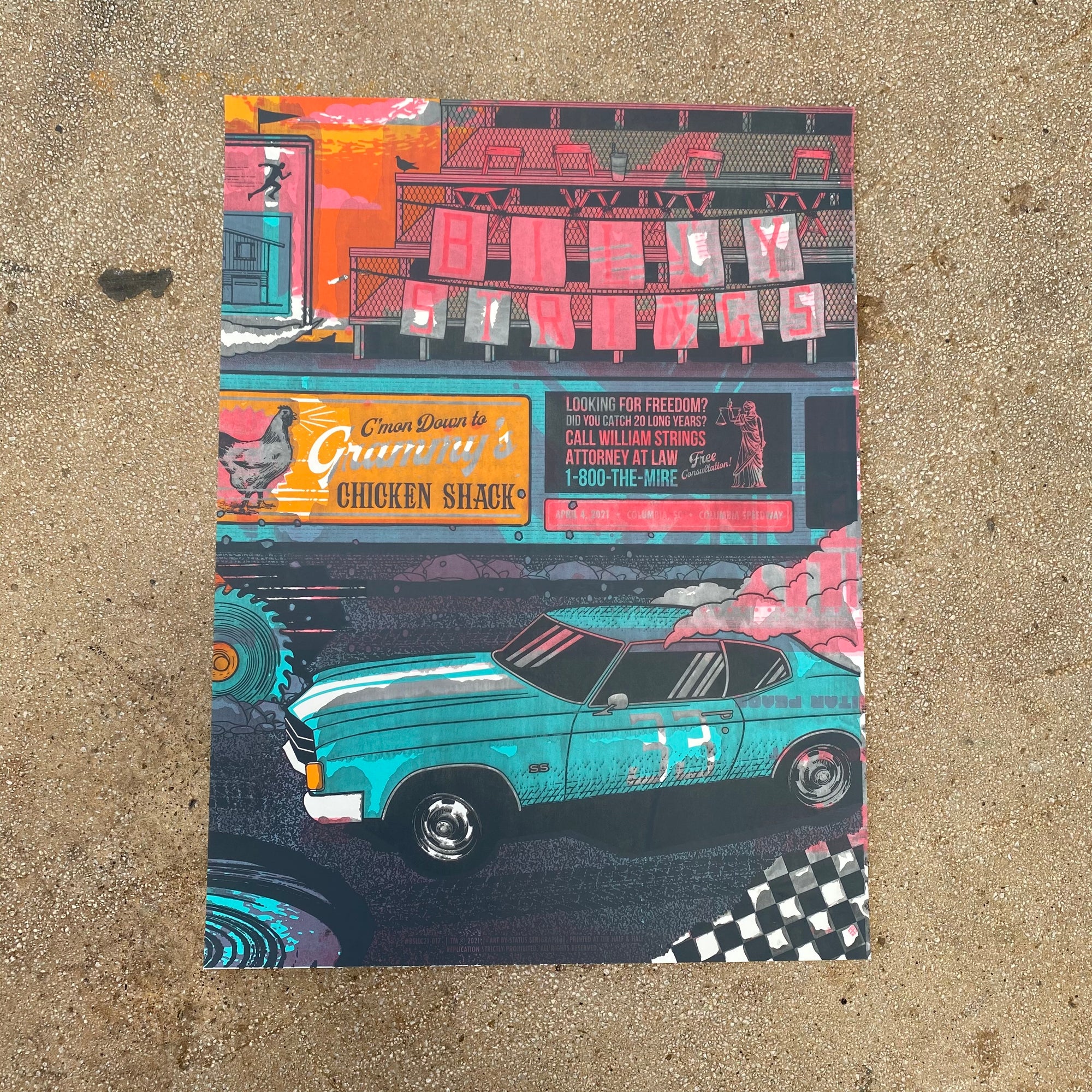 Billy Strings Test Print #6