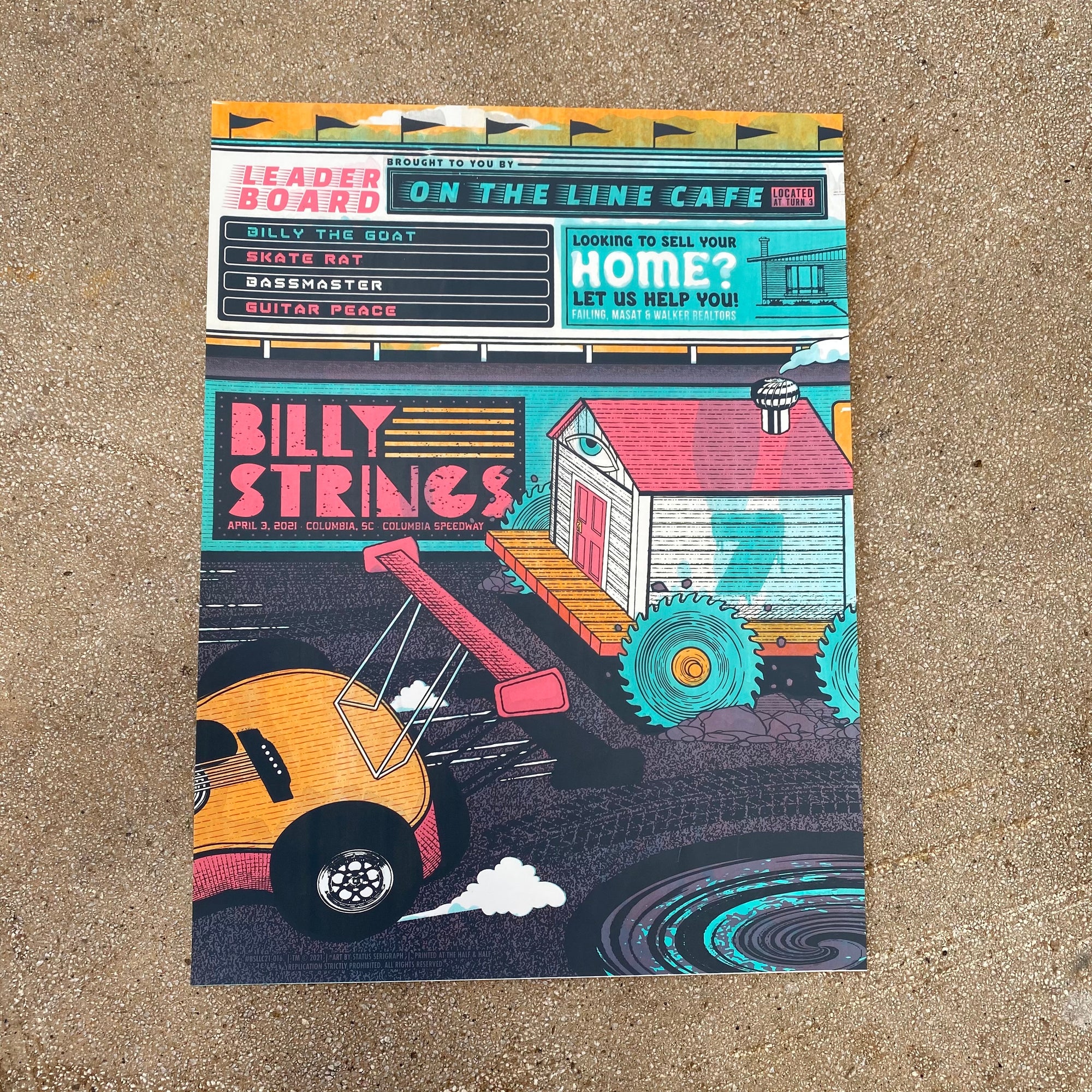 Billy Strings Test Print #11